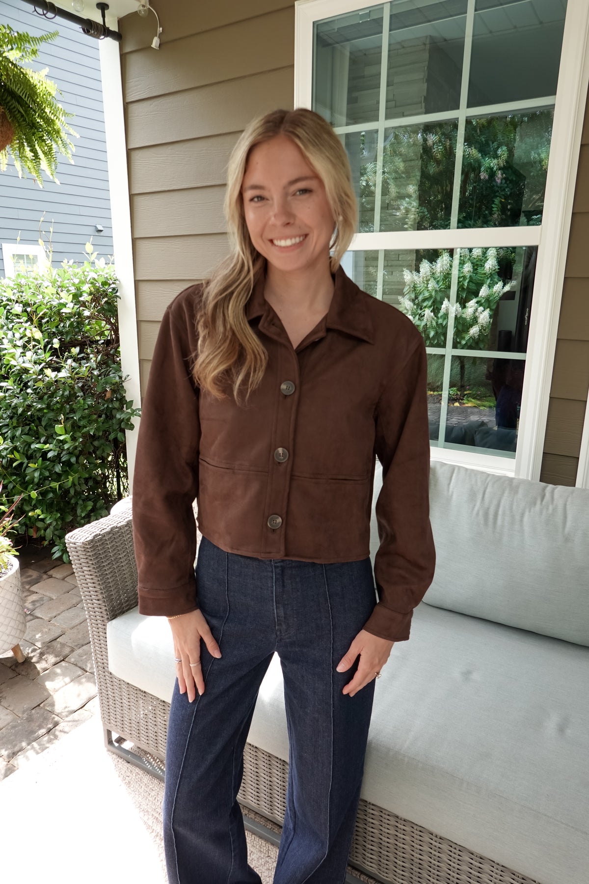 Tess Suede Jacket