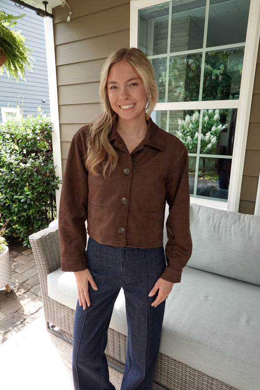 Tess Suede Jacket