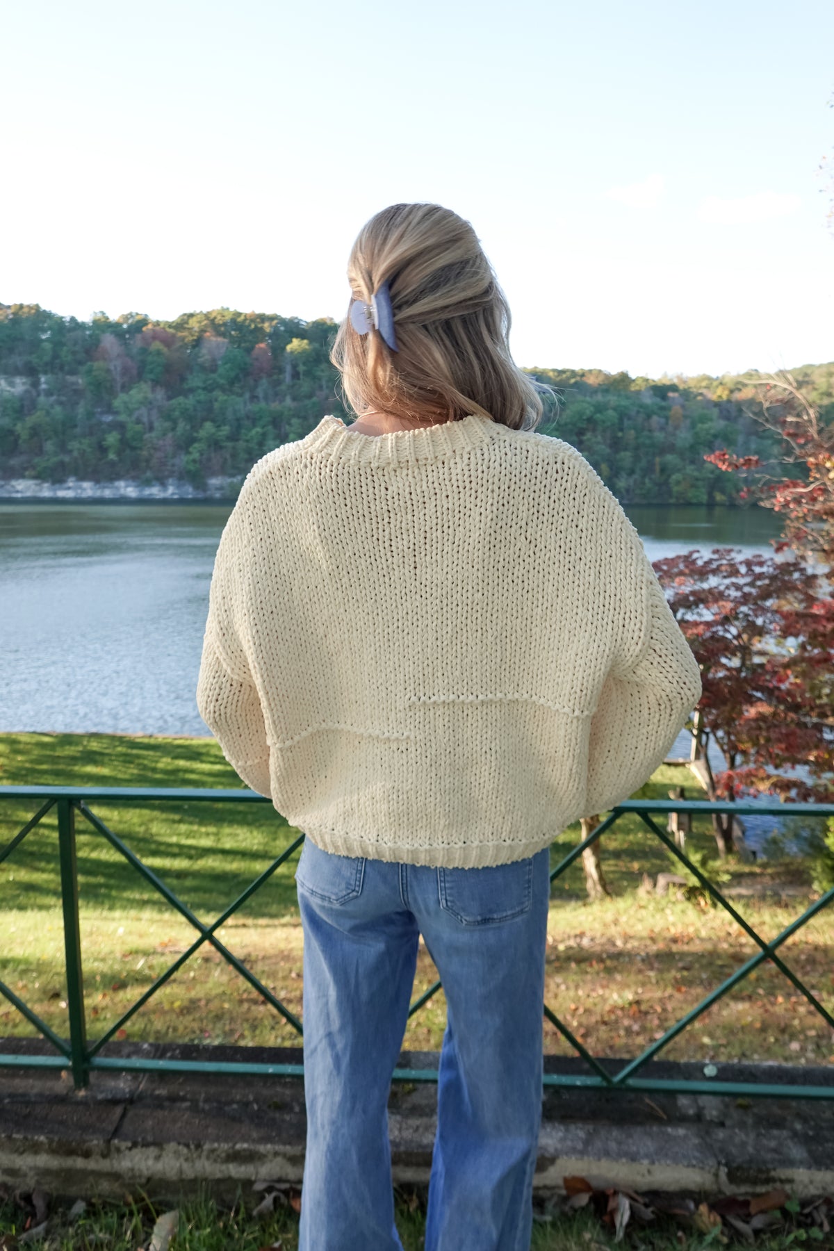 Cal Chunky Knit Yellow Sweater