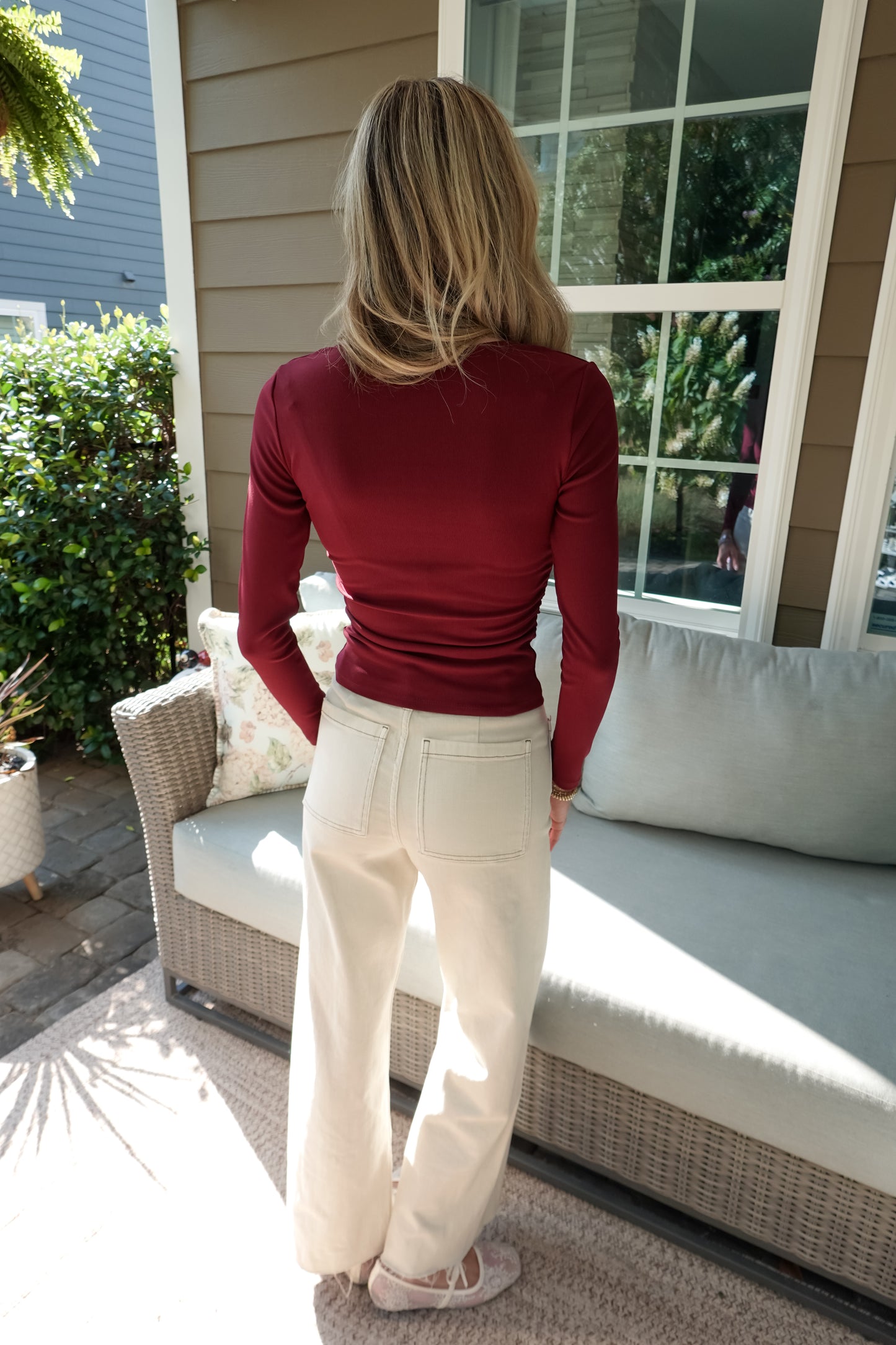 Amelia Square Neck Top