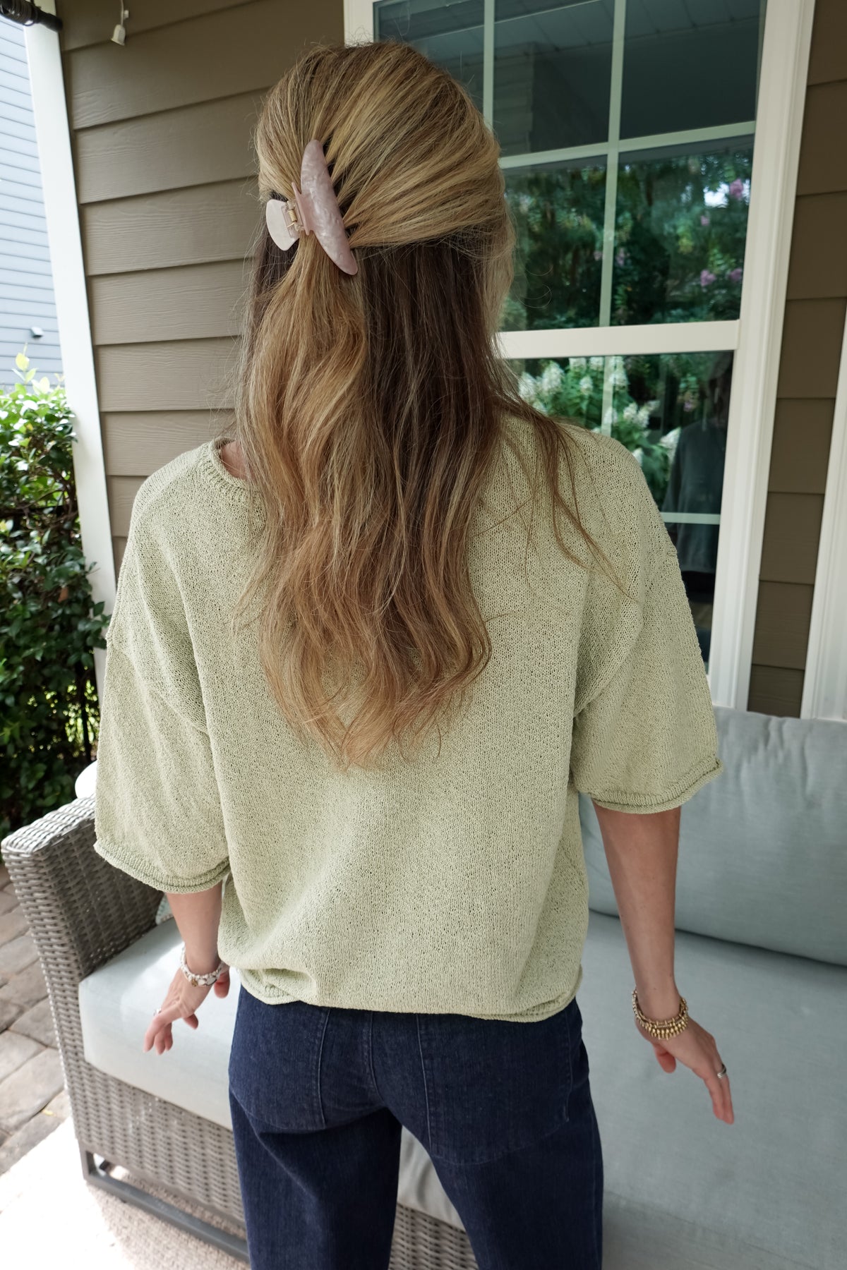 Harper Short Sleeve Sweater