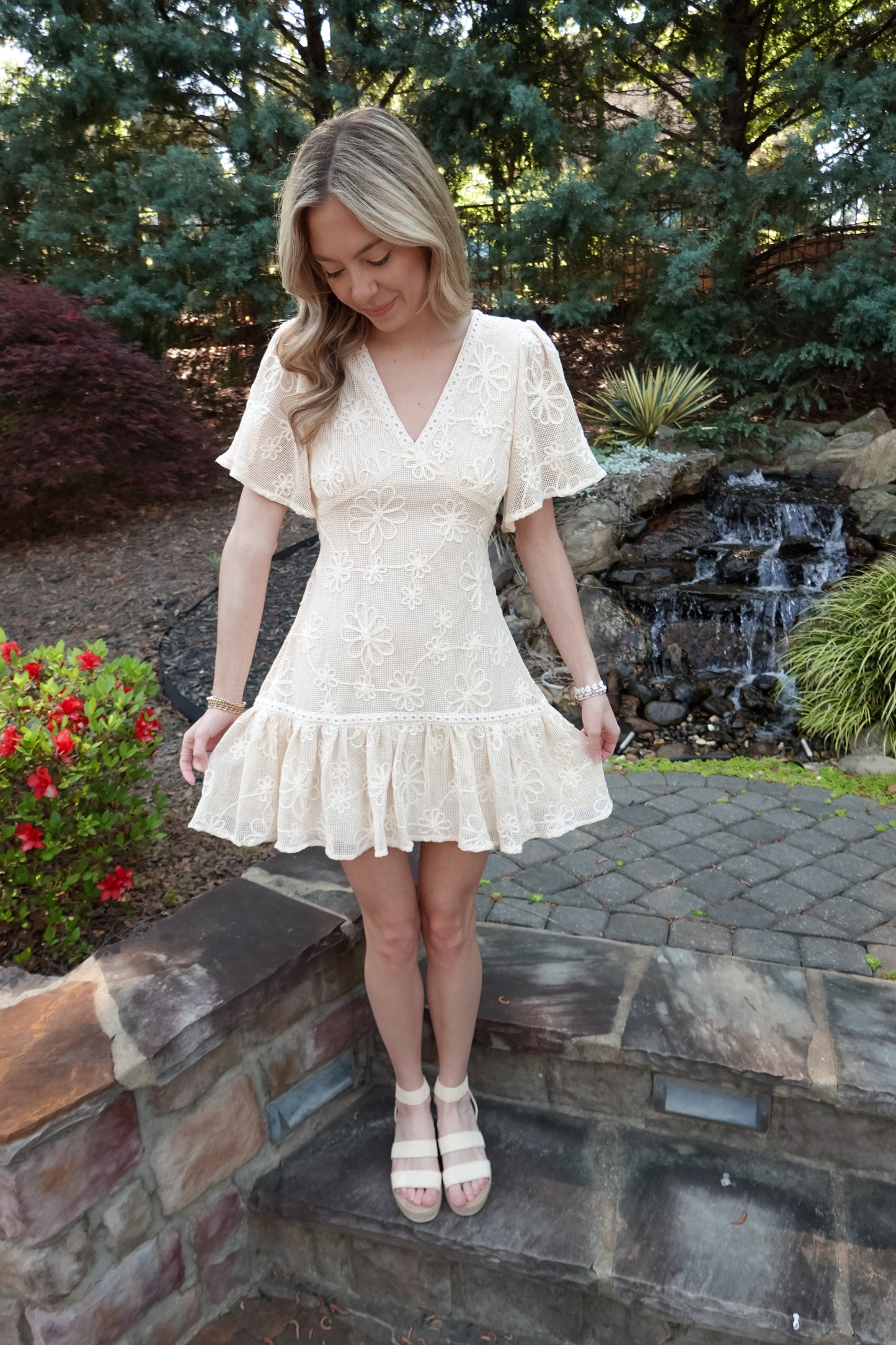 Ellie Floral Mini Dress