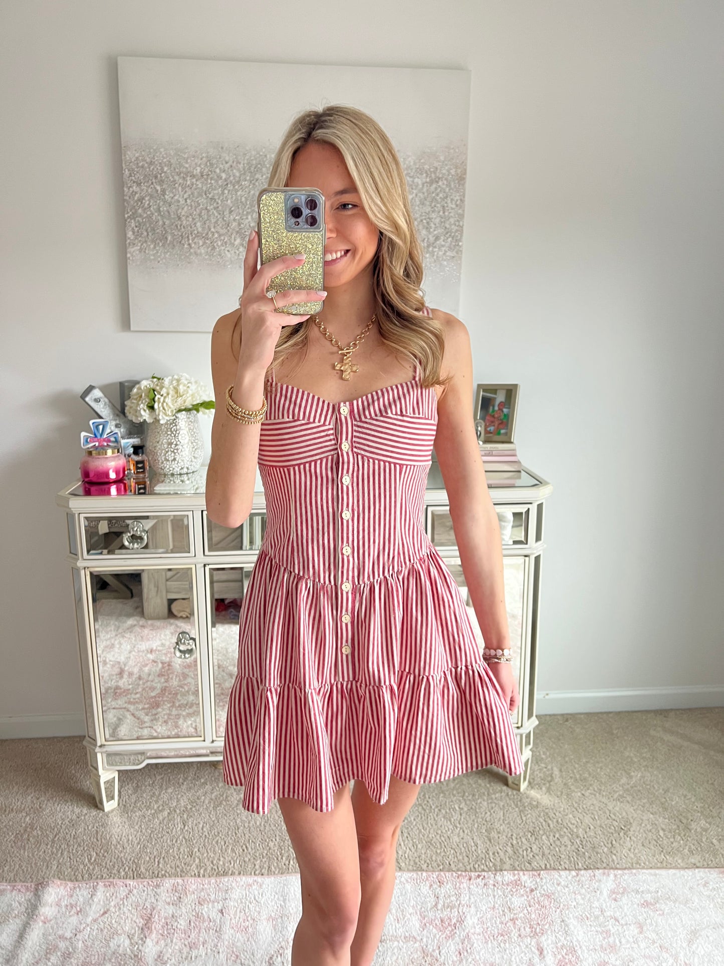 Hadley Striped Mini Dress