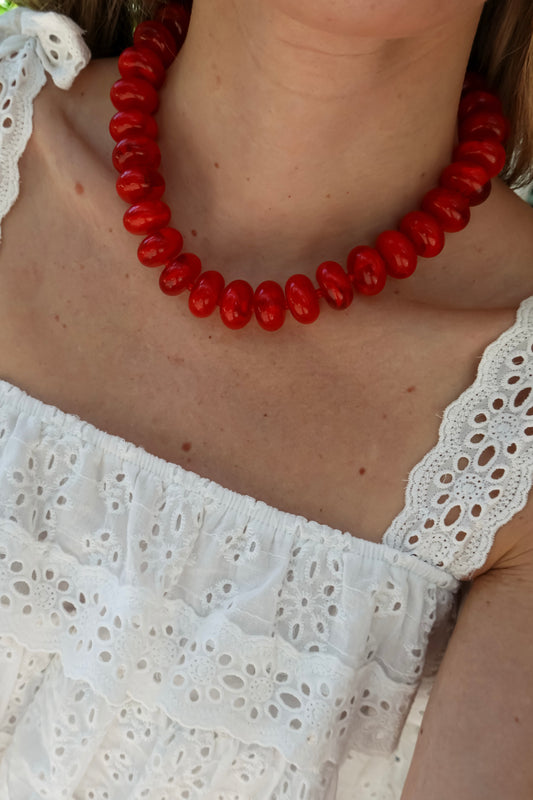 Chunky Beaded Necklace