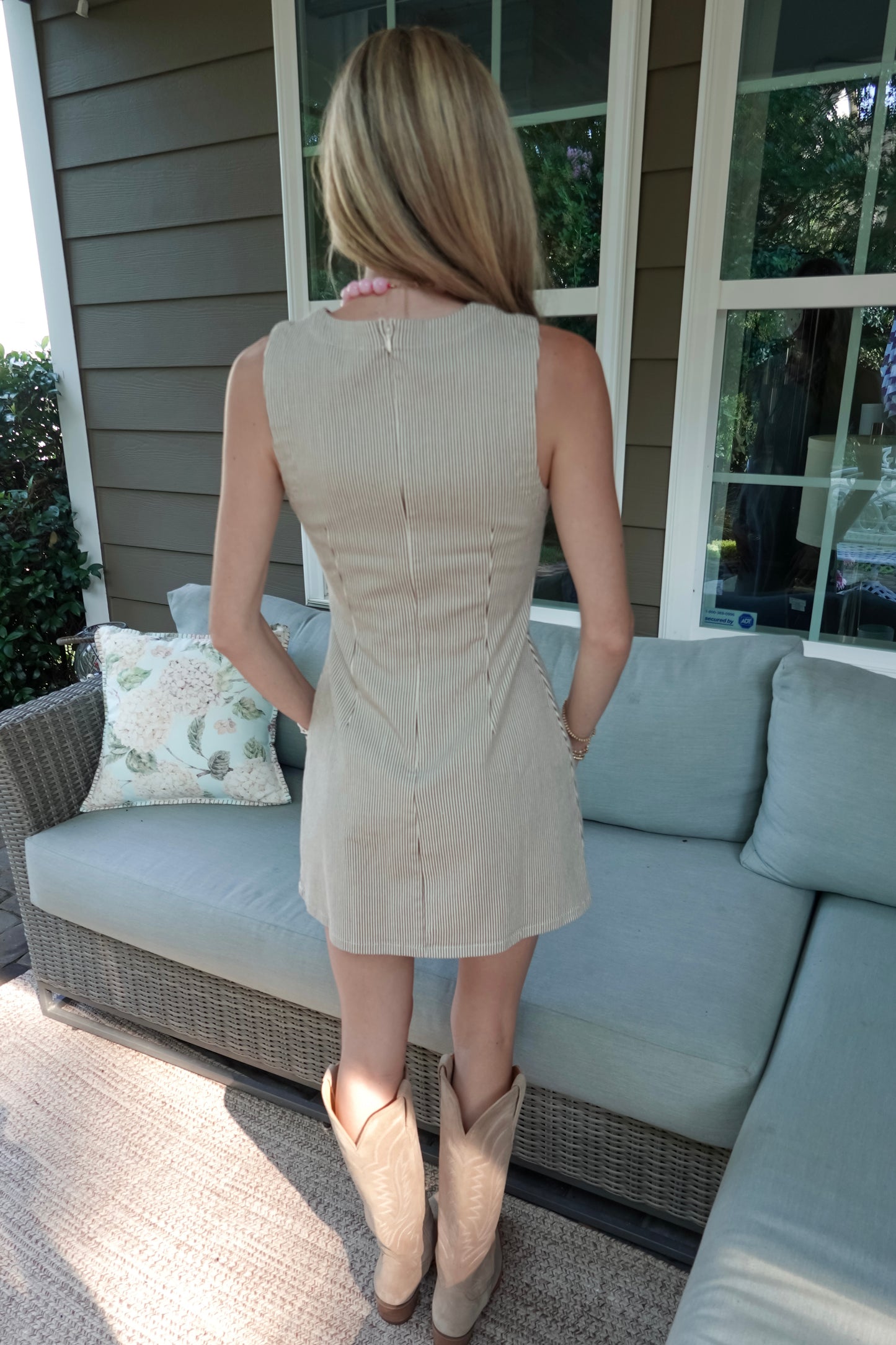 Sam Striped Mini Dress