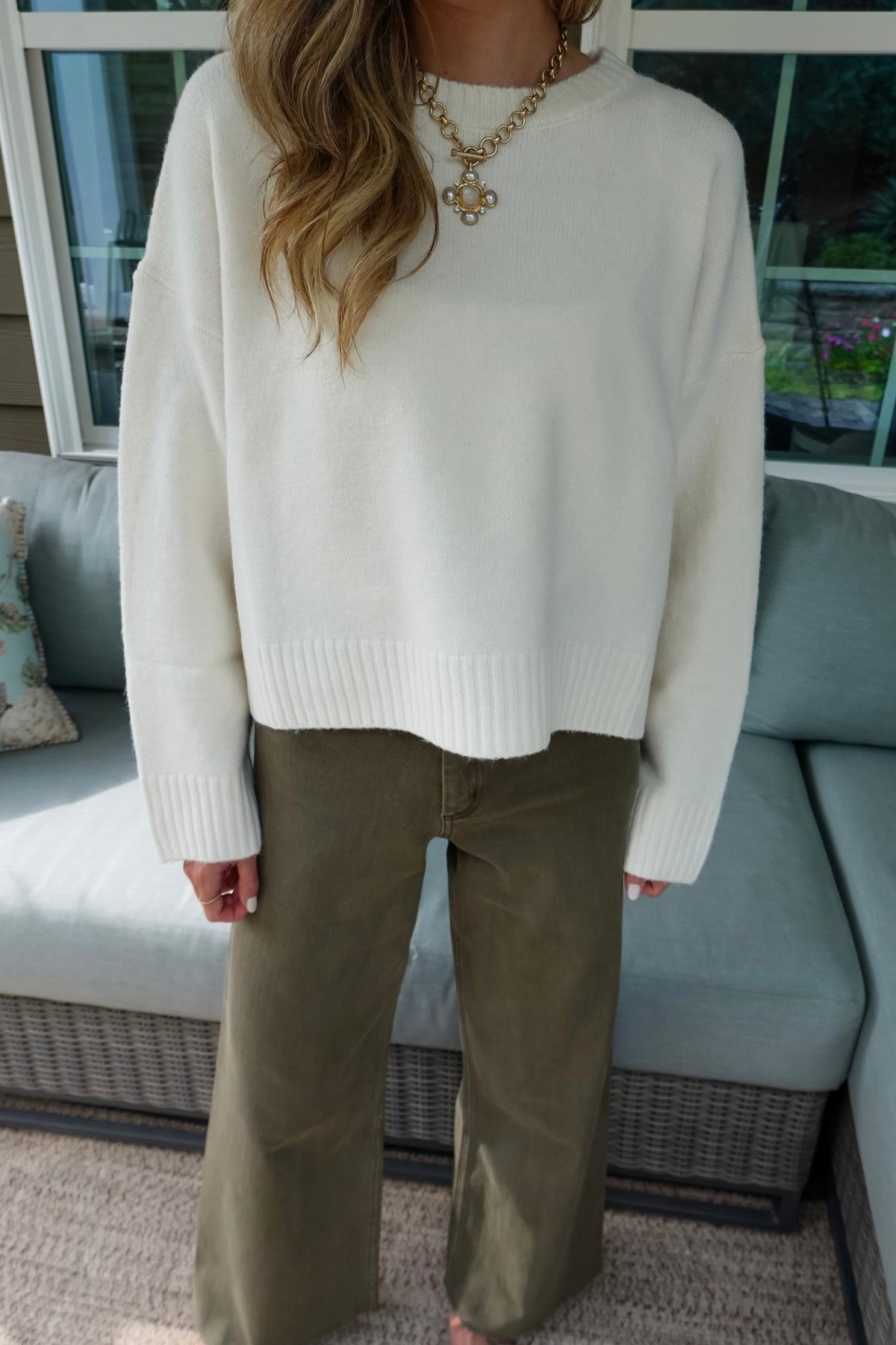 Zoe Straight Wide Leg Pants