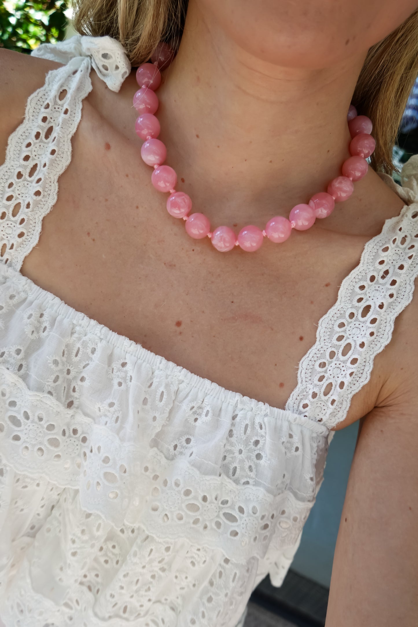Chunky Beaded Necklace