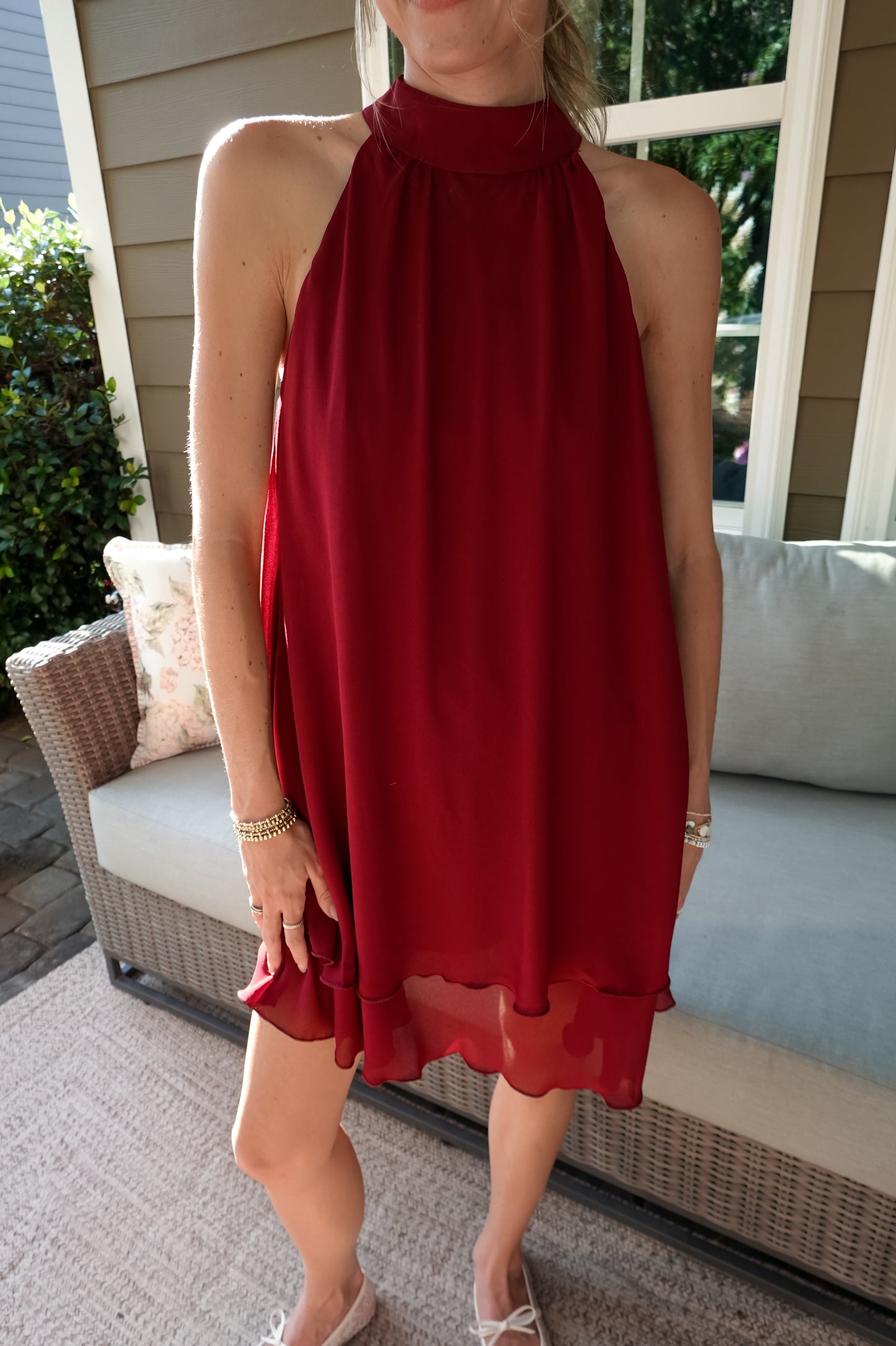 Hadley Halter Neck Mini Dress