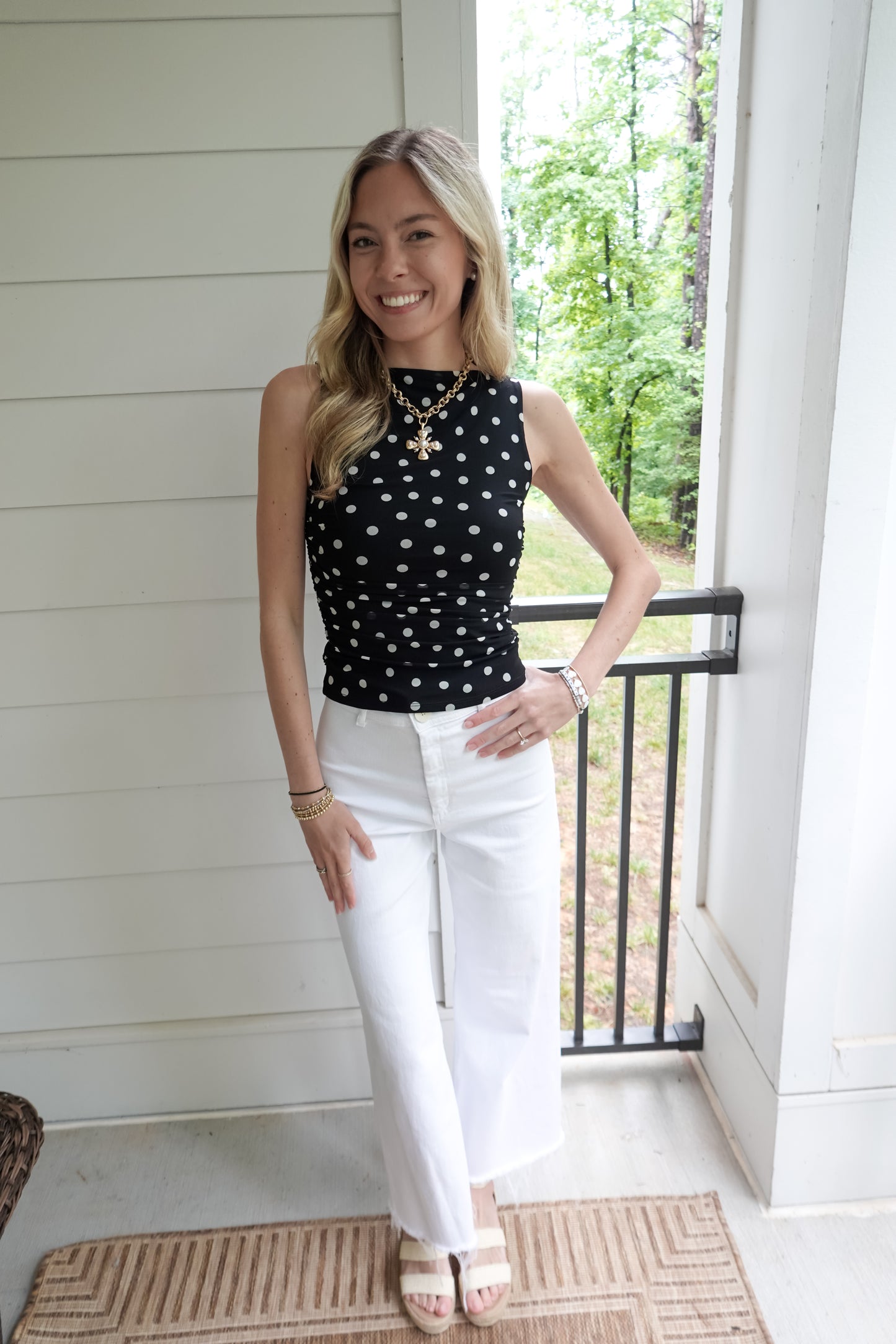 Gianna Polka Dot Tank