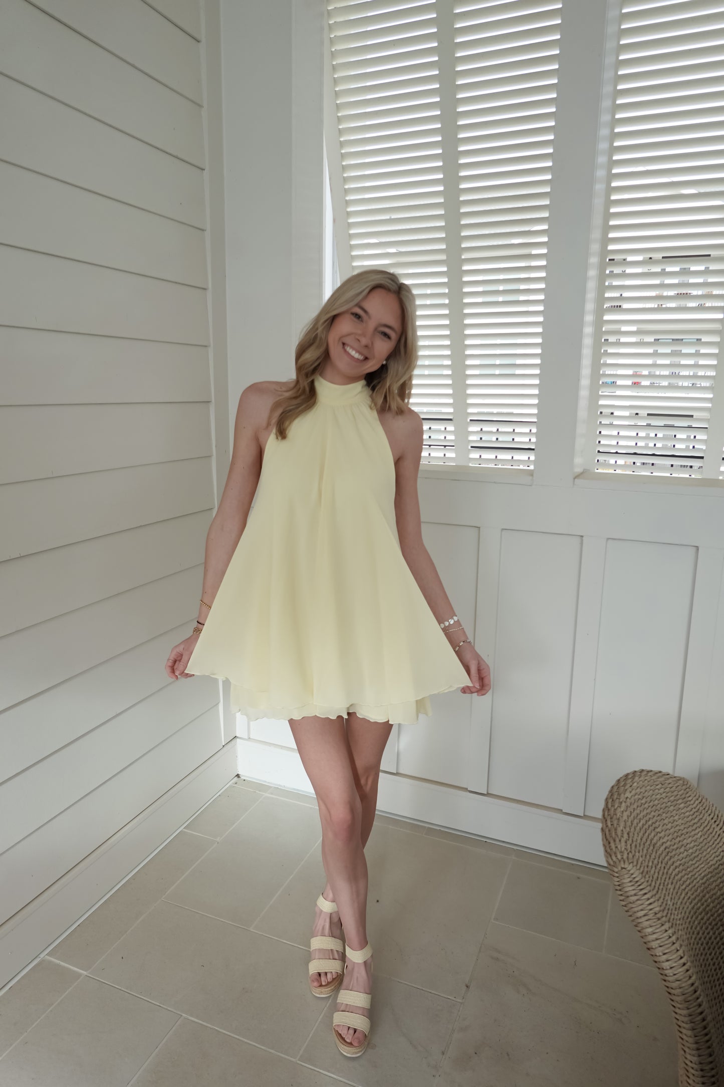 Hadley Halter Neck Mini Dress