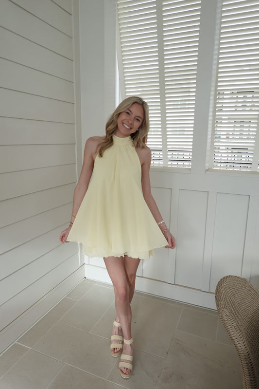 Hadley Halter Neck Mini Dress