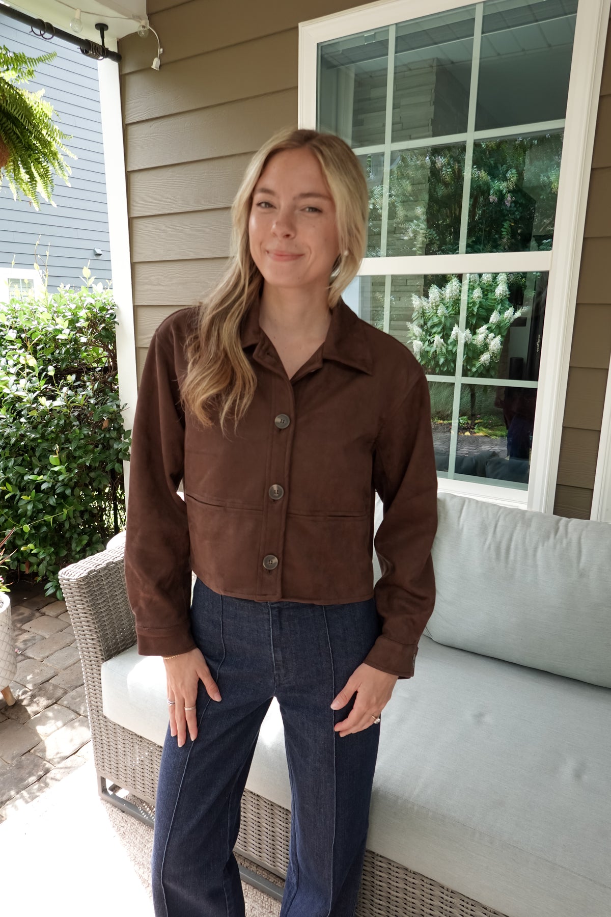 Tess Suede Jacket