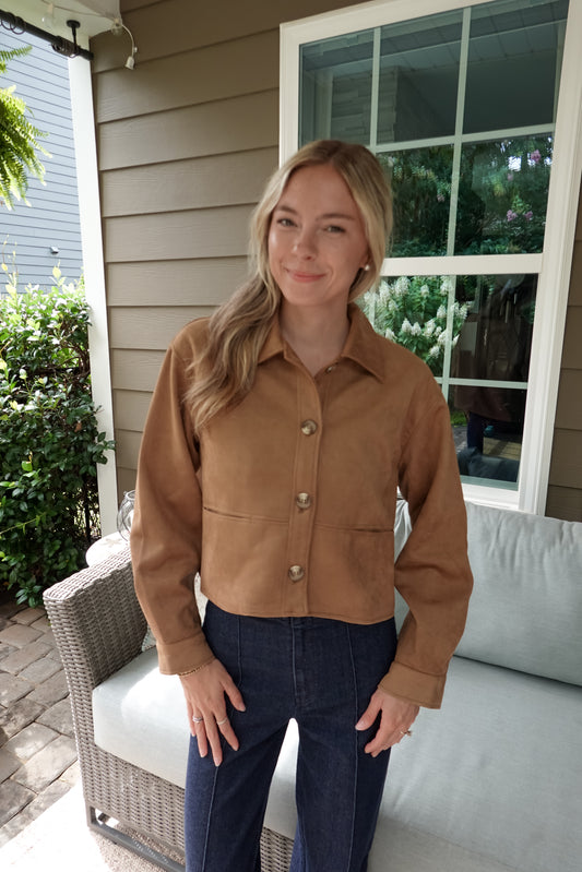 Tess Suede Jacket