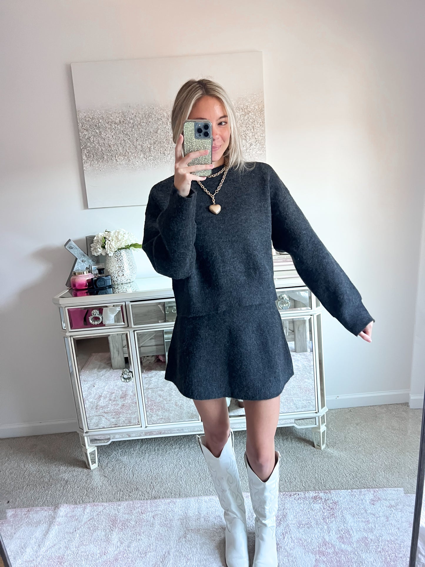 Sutton Sweater Skirt Set