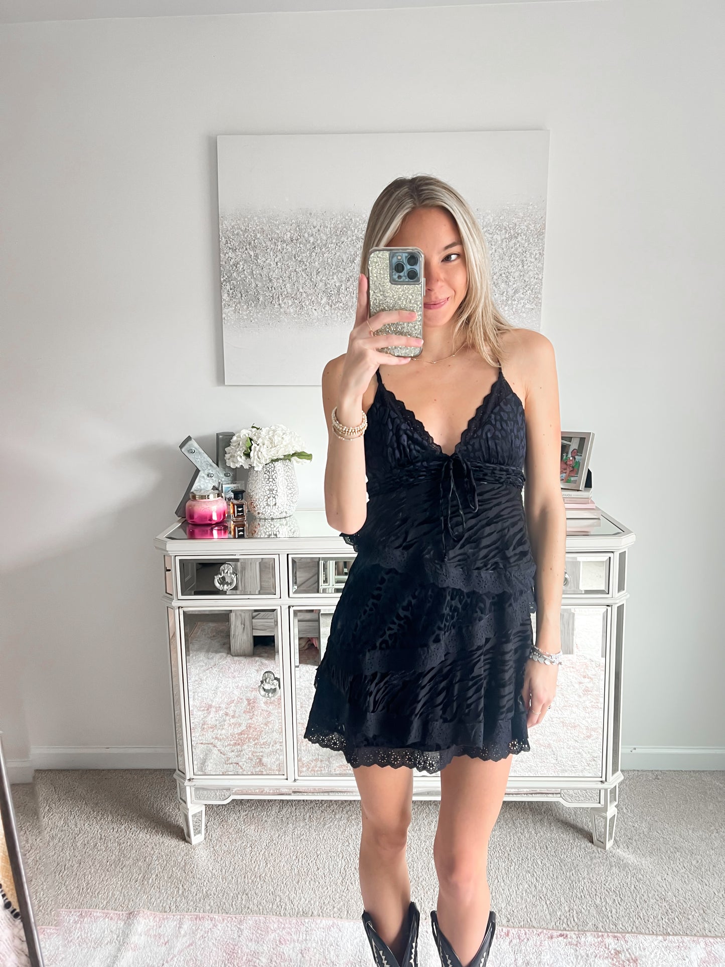 Alana Animal Print Dress