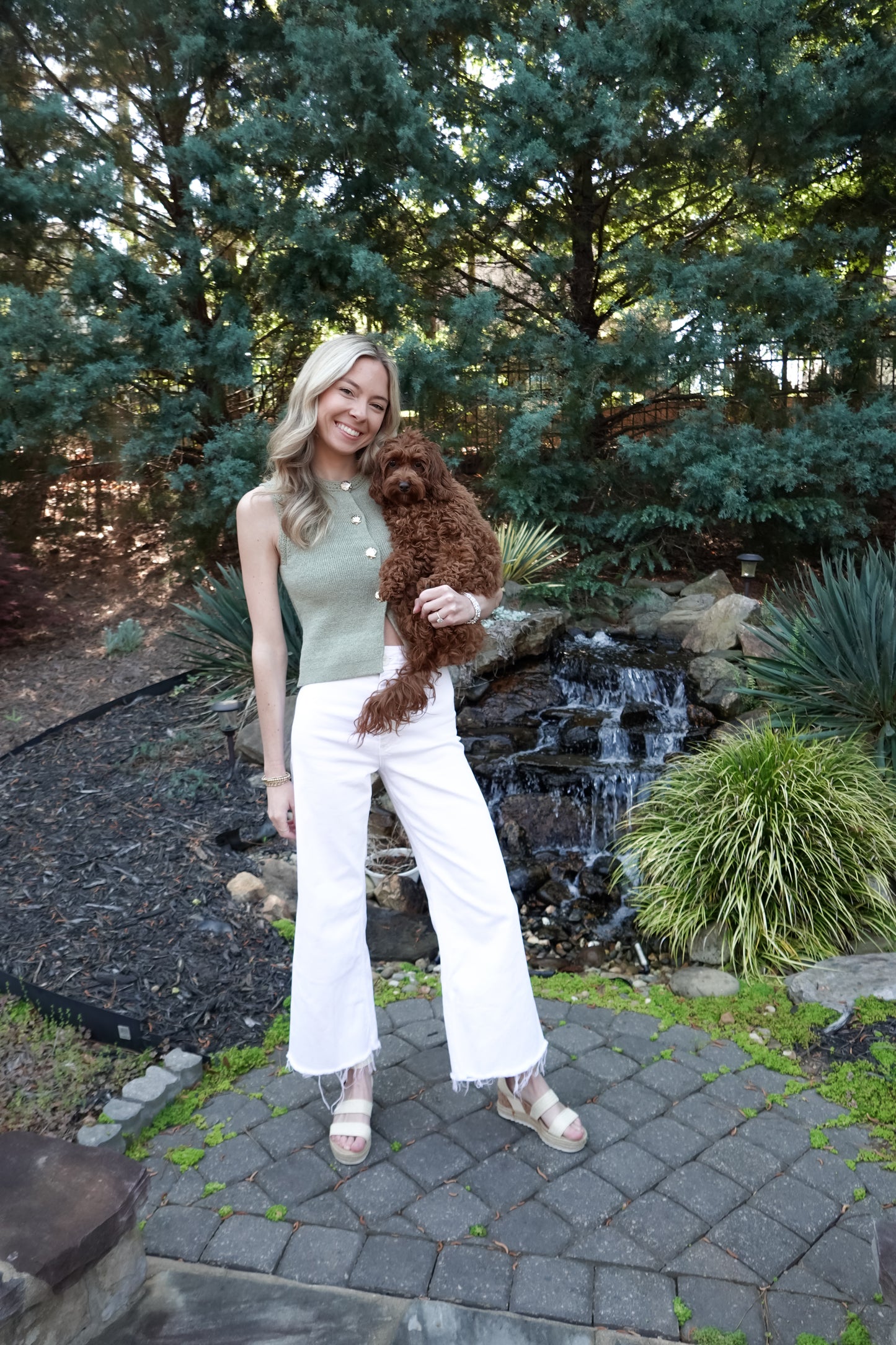 Marina Seashell Knit Vest