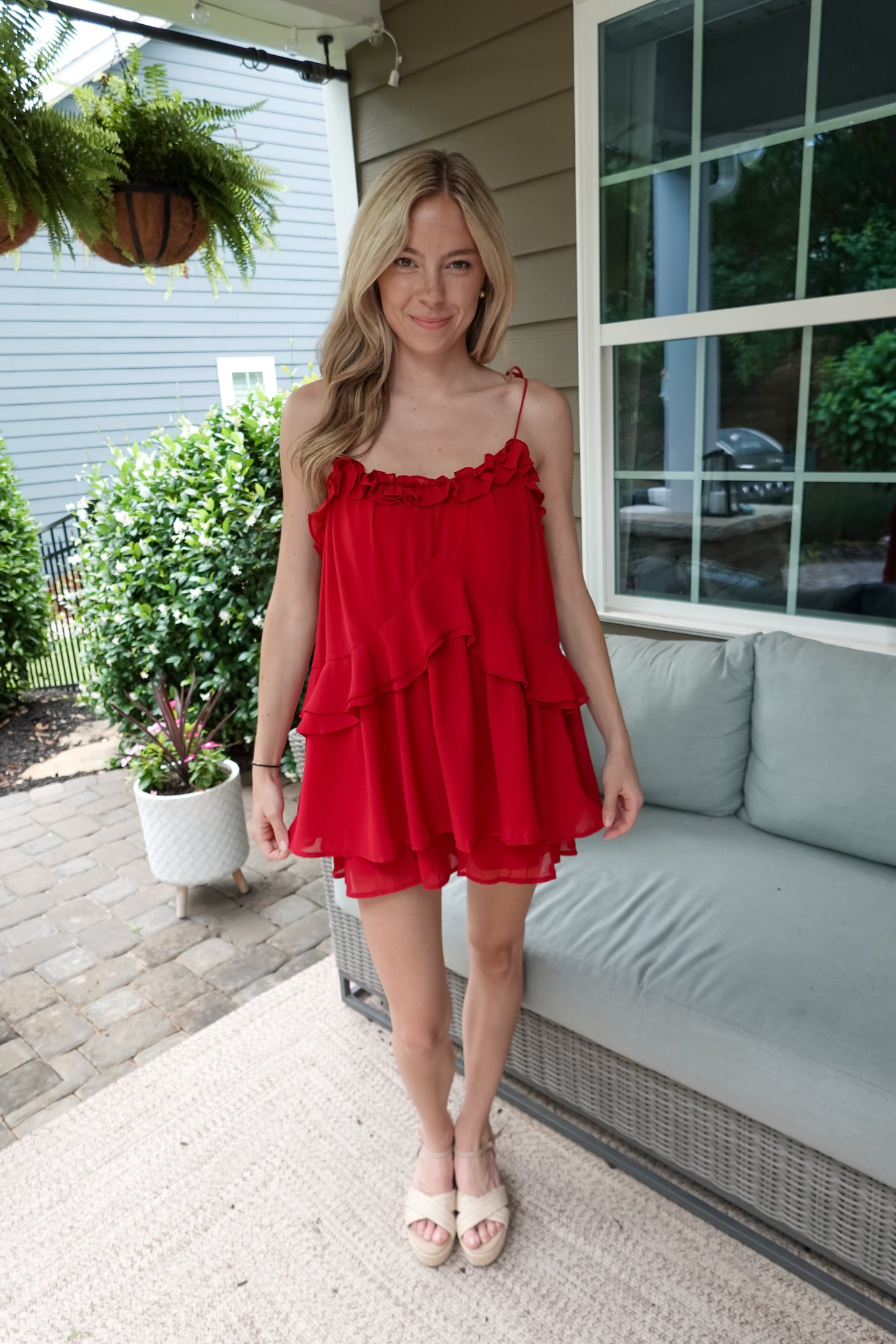 Cosette Ruffle Romper