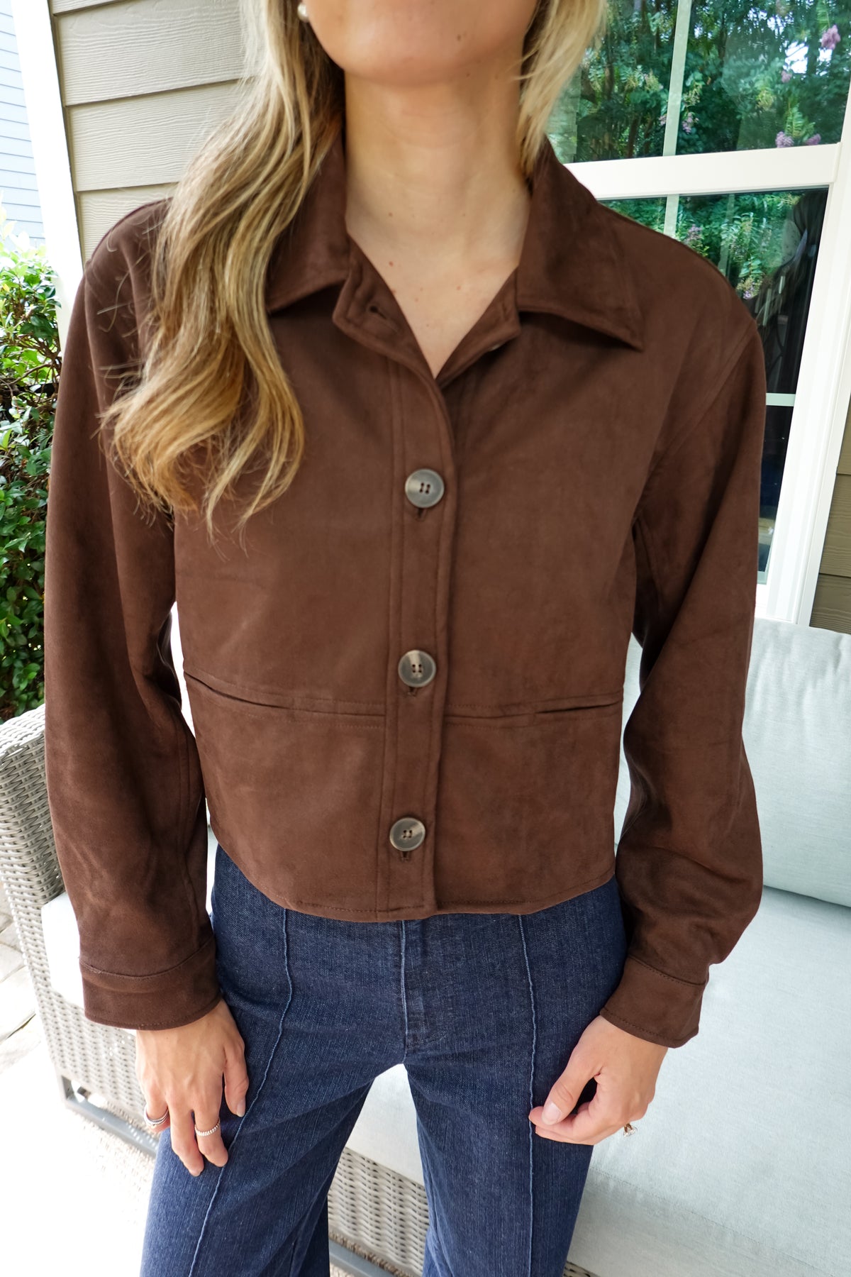 Tess Suede Jacket