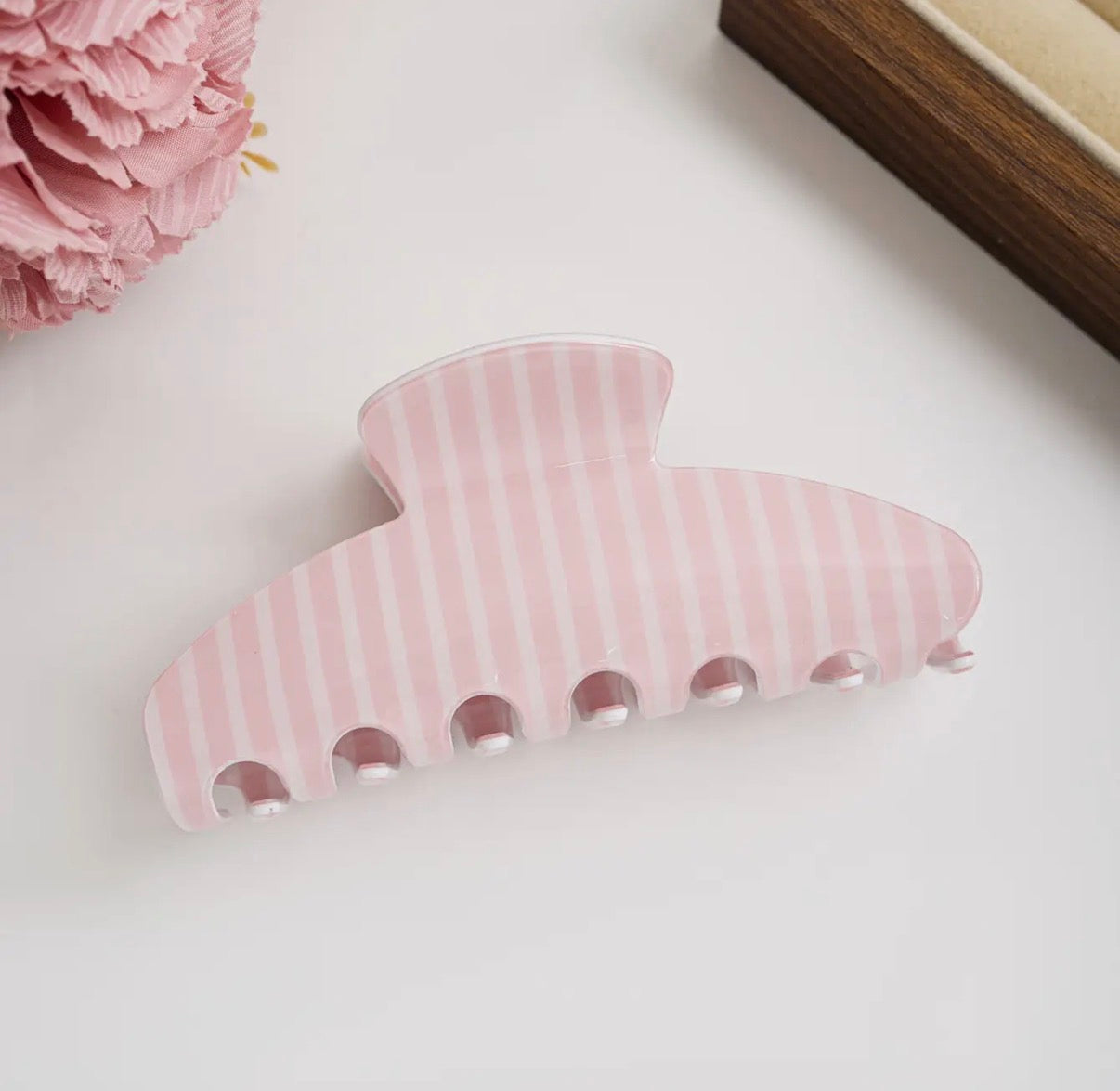 Vertical Stripe Claw Clips