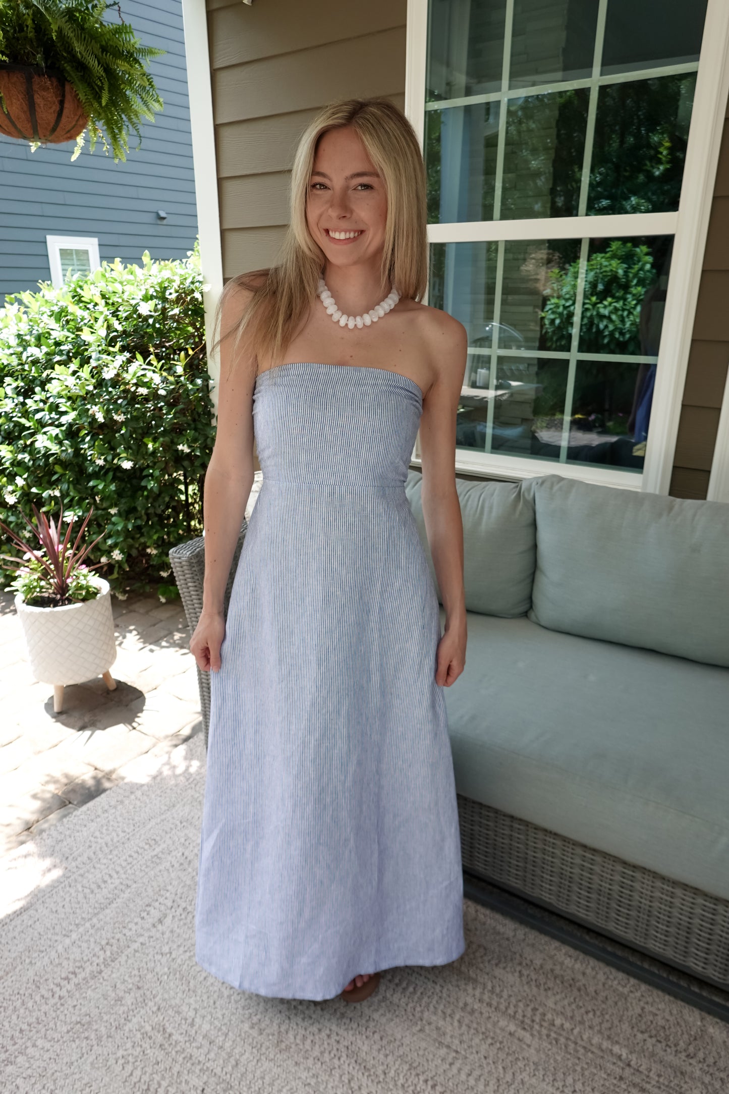 Stella Striped Maxi Dress