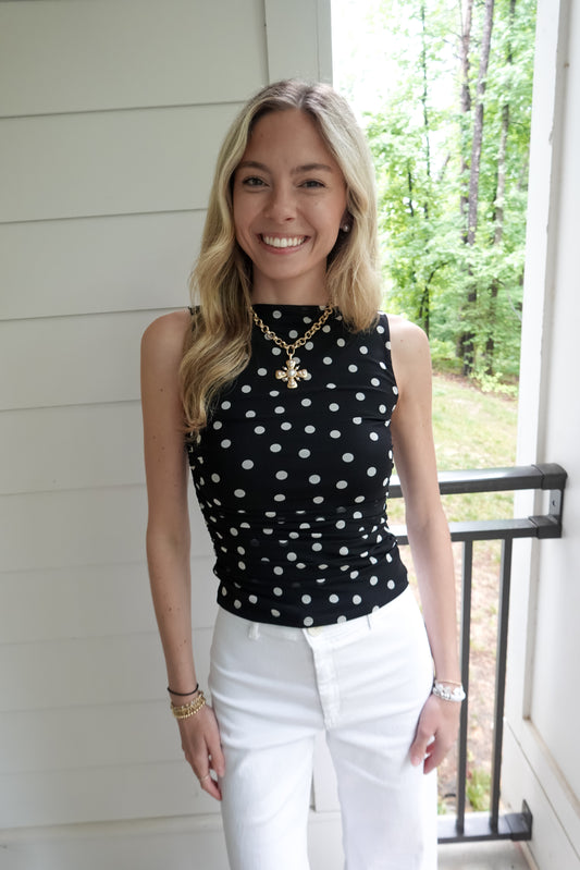 Gianna Polka Dot Tank