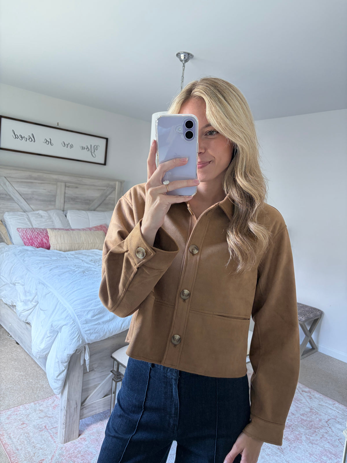 Tess Suede Jacket