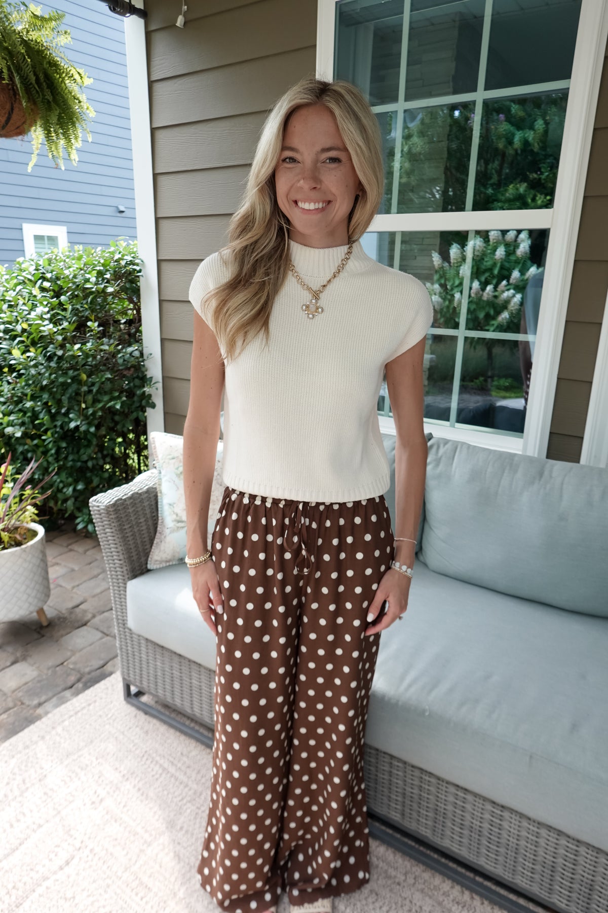 Priya Polka Dot Pants