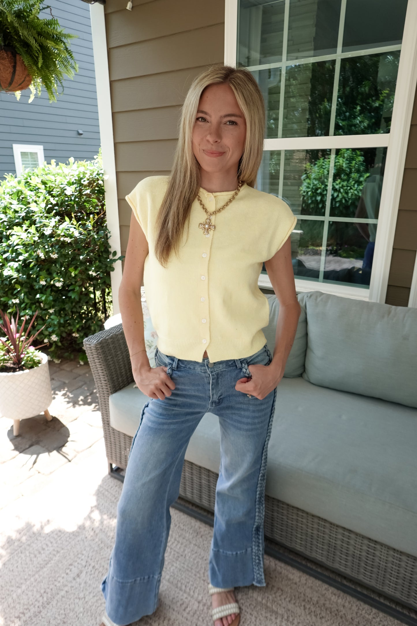 Demi Short Sleeve Sweater