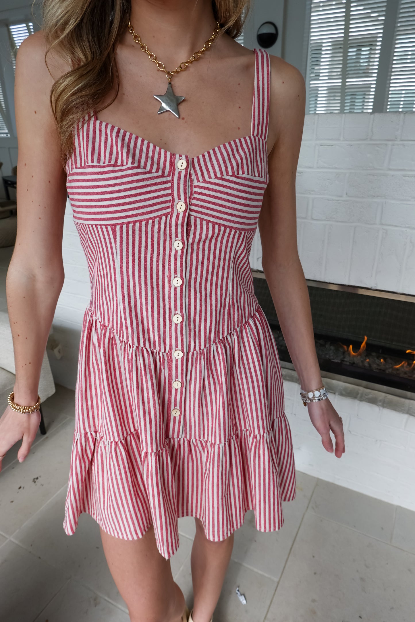 Hadley Striped Mini Dress