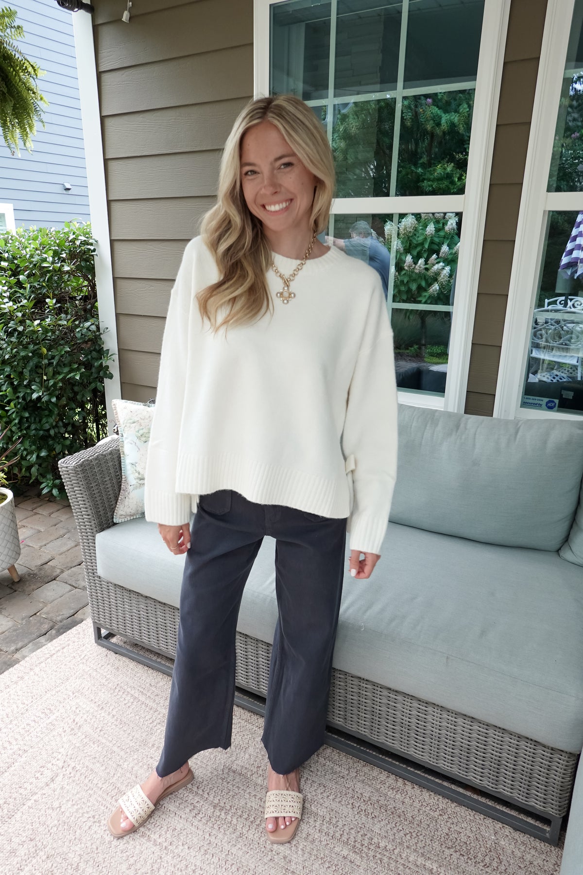 Zoe Straight Wide Leg Pants