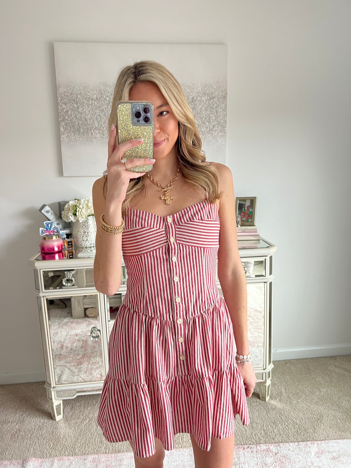 Hadley Striped Mini Dress