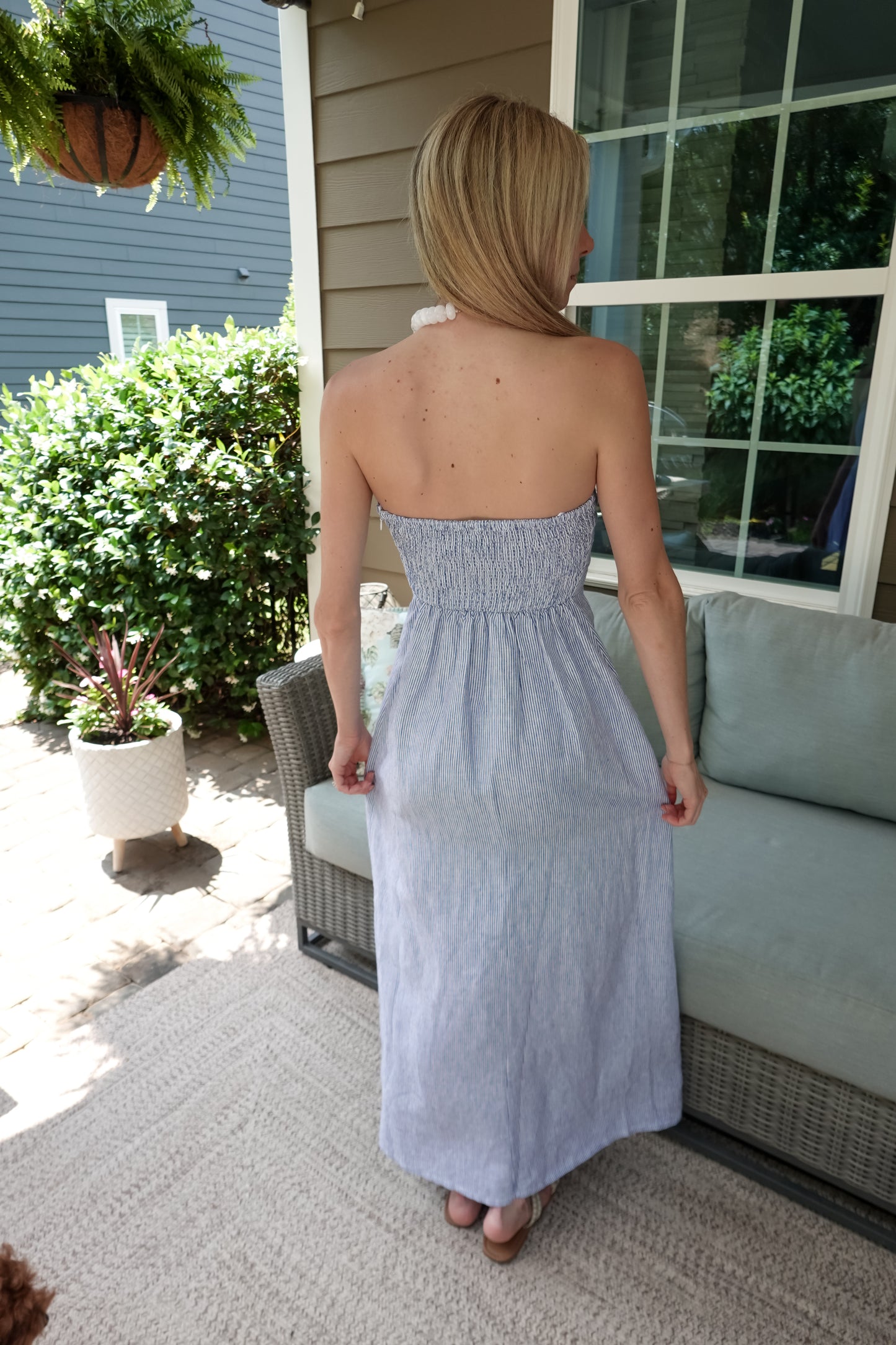 Stella Striped Maxi Dress