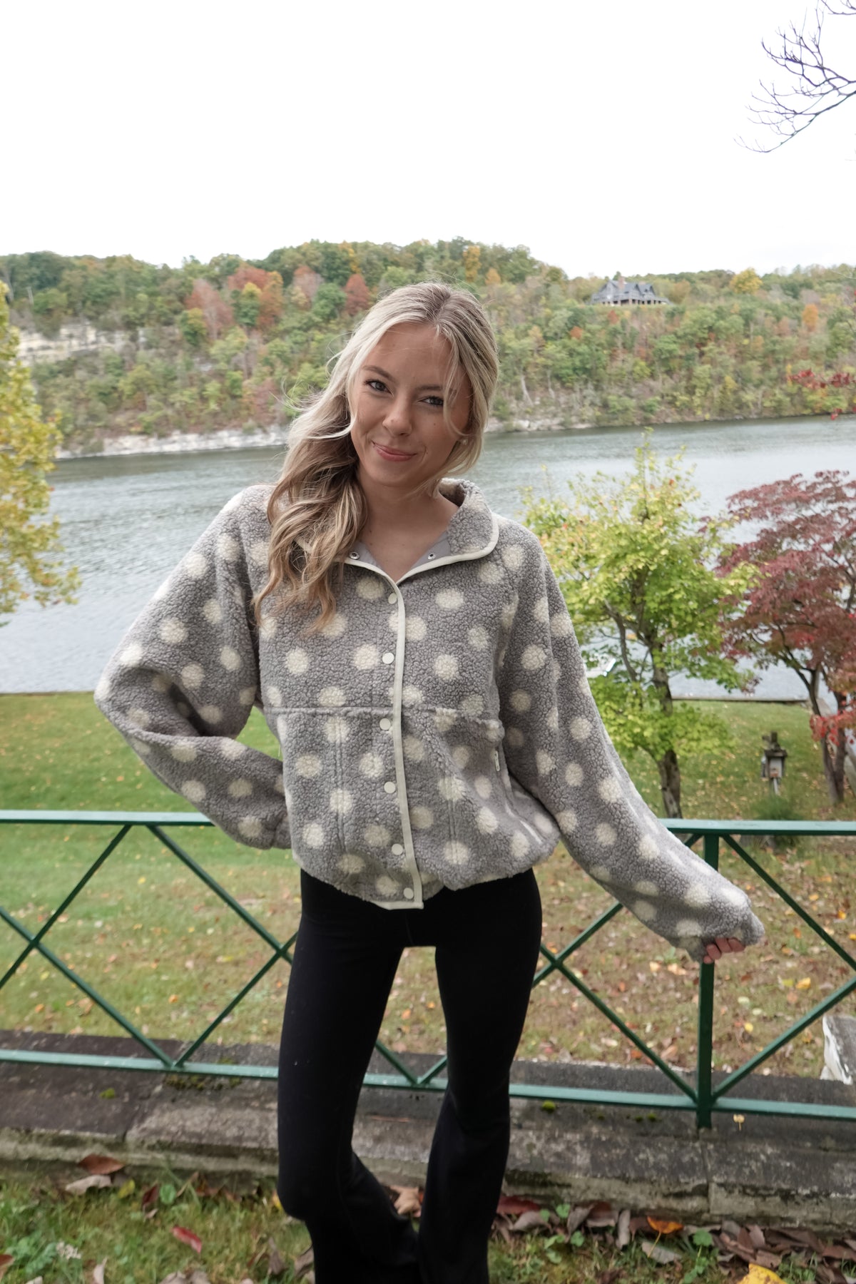 Pia Polka Dot Jacket