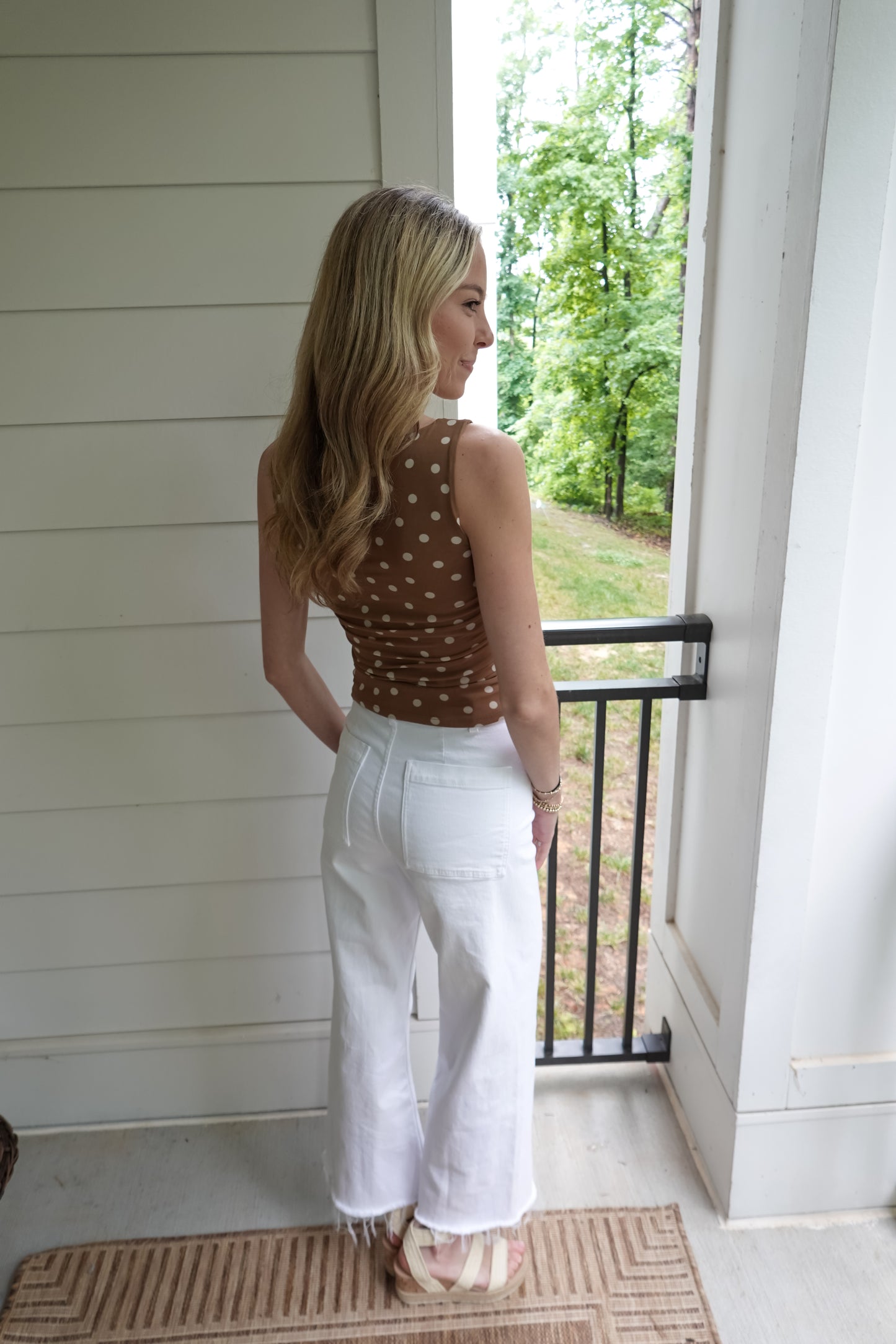 Gianna Polka Dot Tank