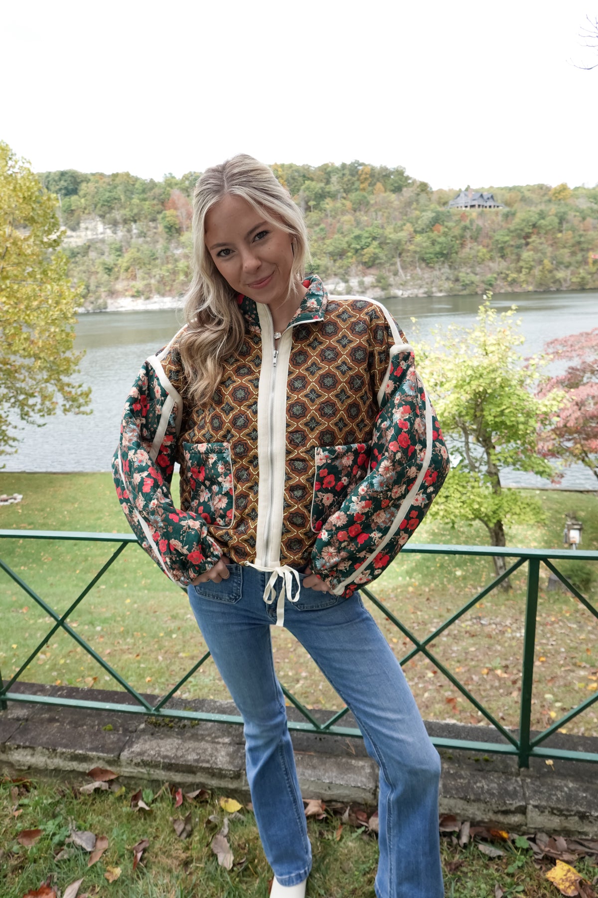 Kali Patchwork Quilted Jacket