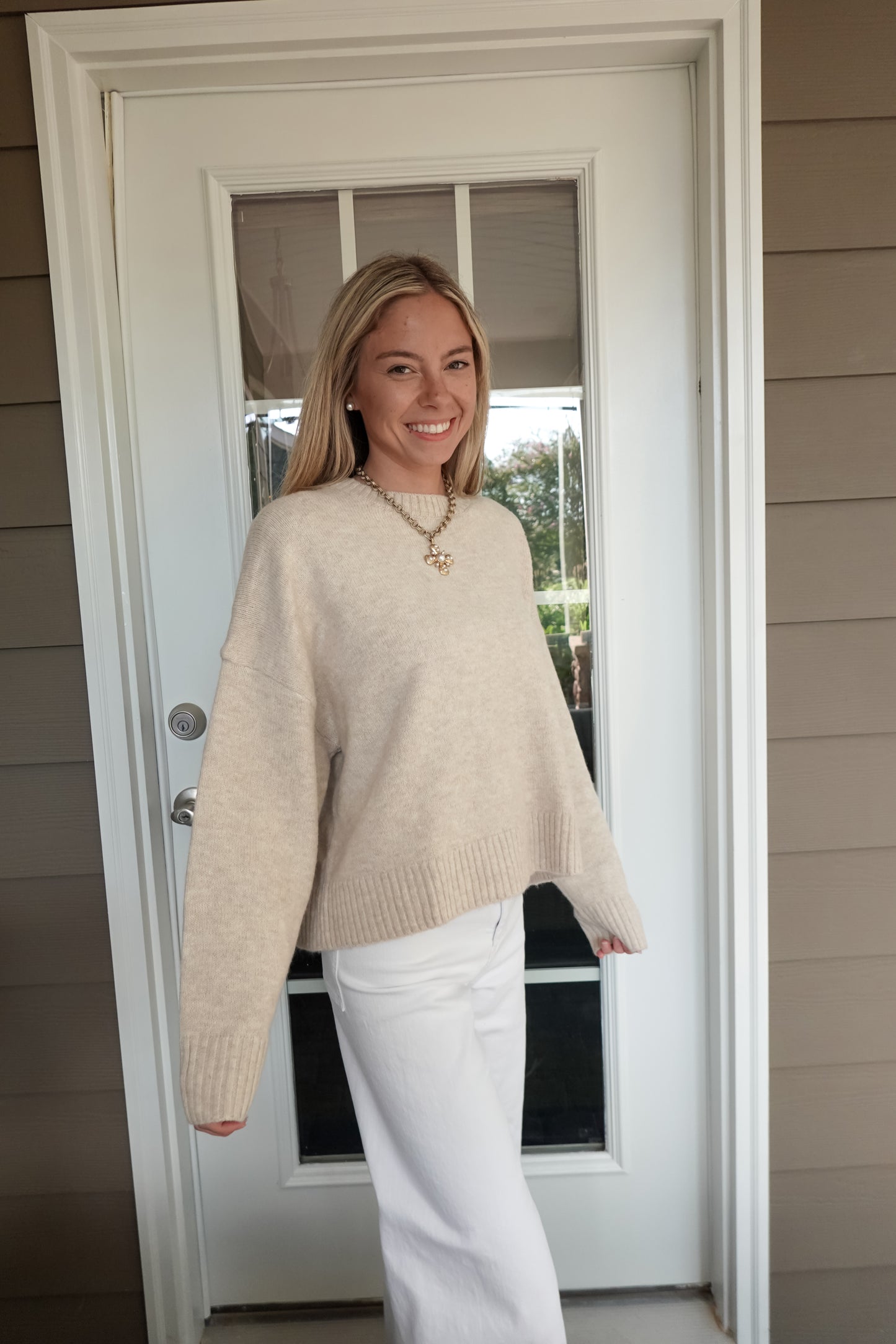 Baylee Bow Sweater
