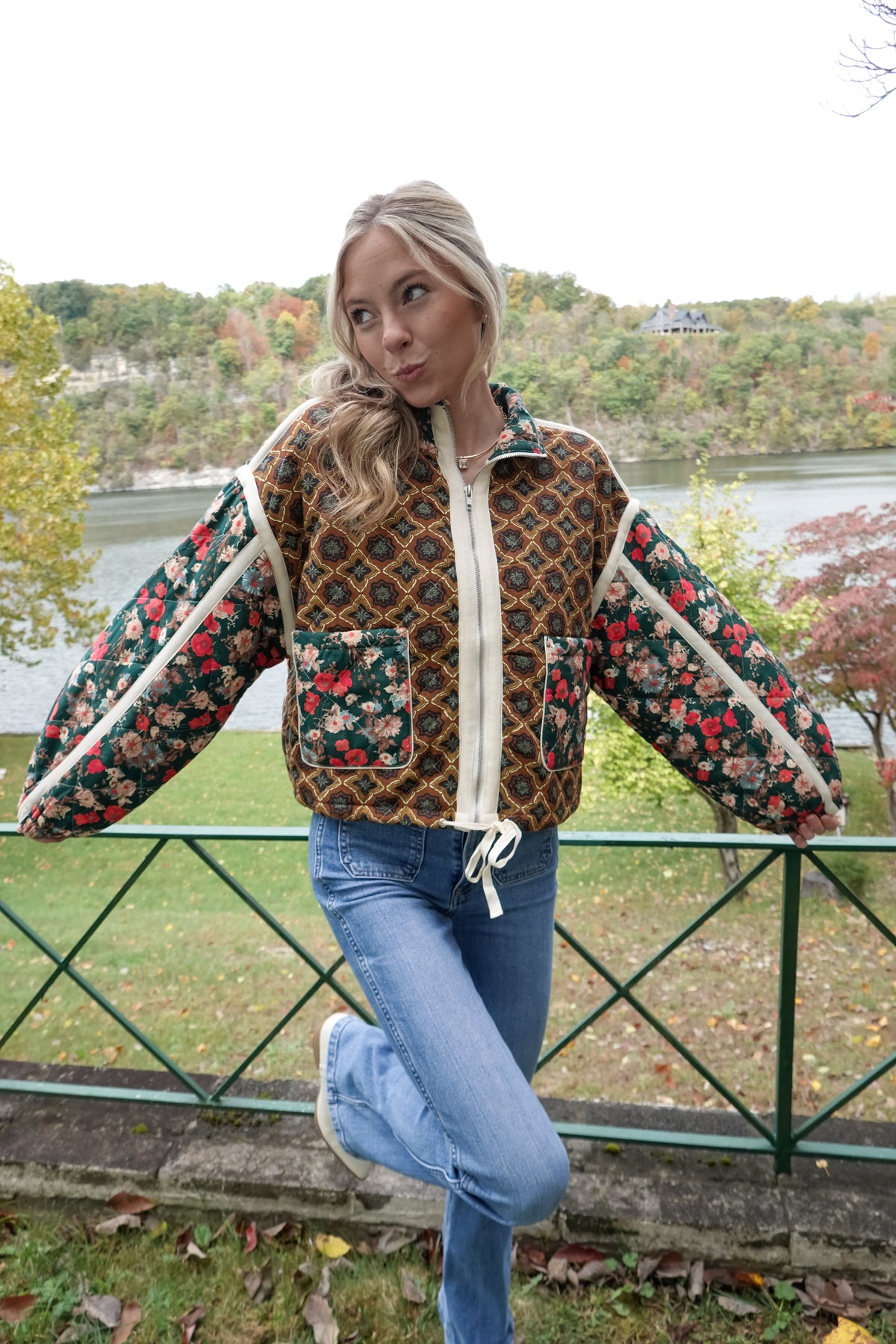 Kali Patchwork Quilted Jacket