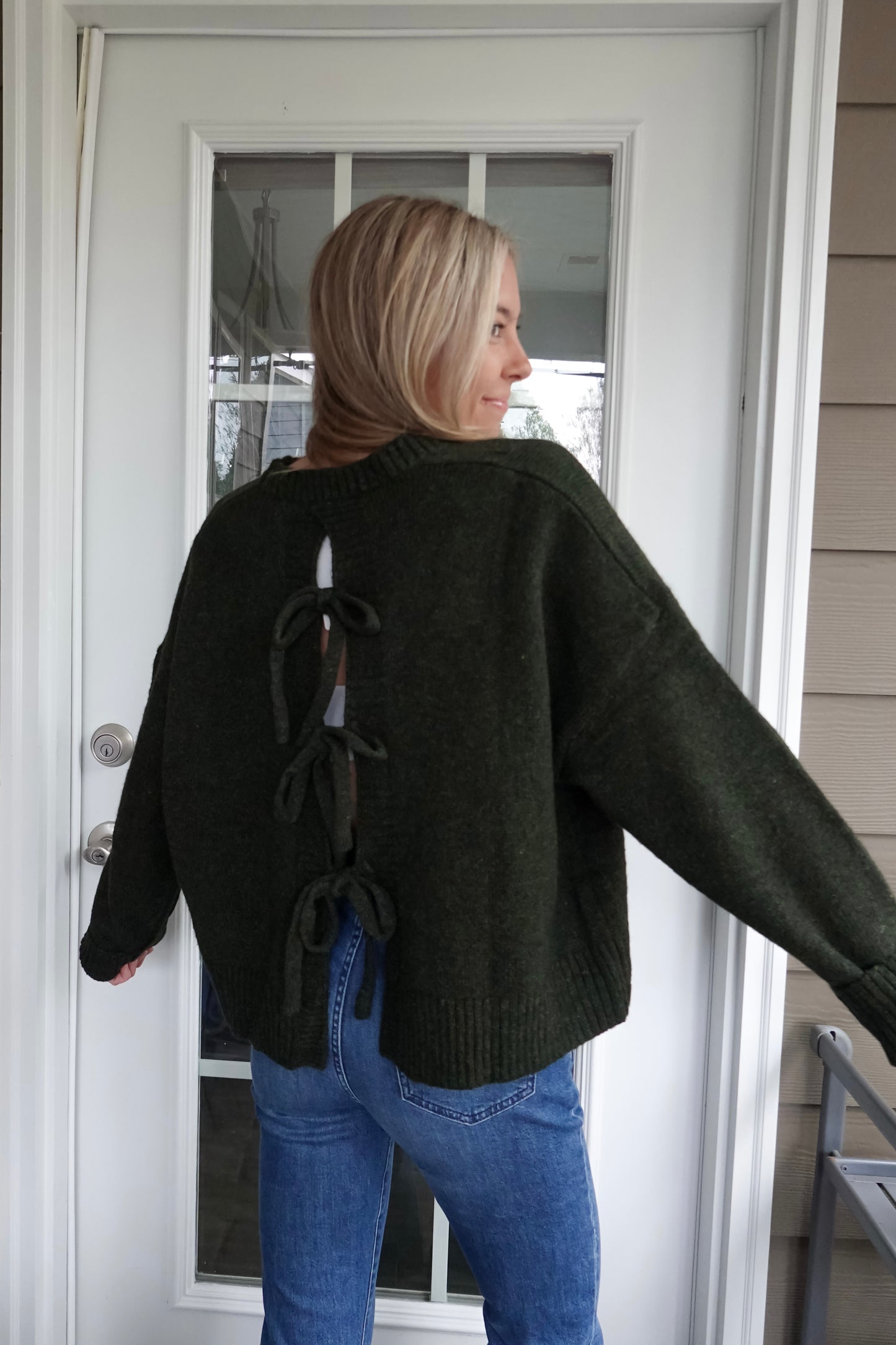 Baylee Bow Sweater