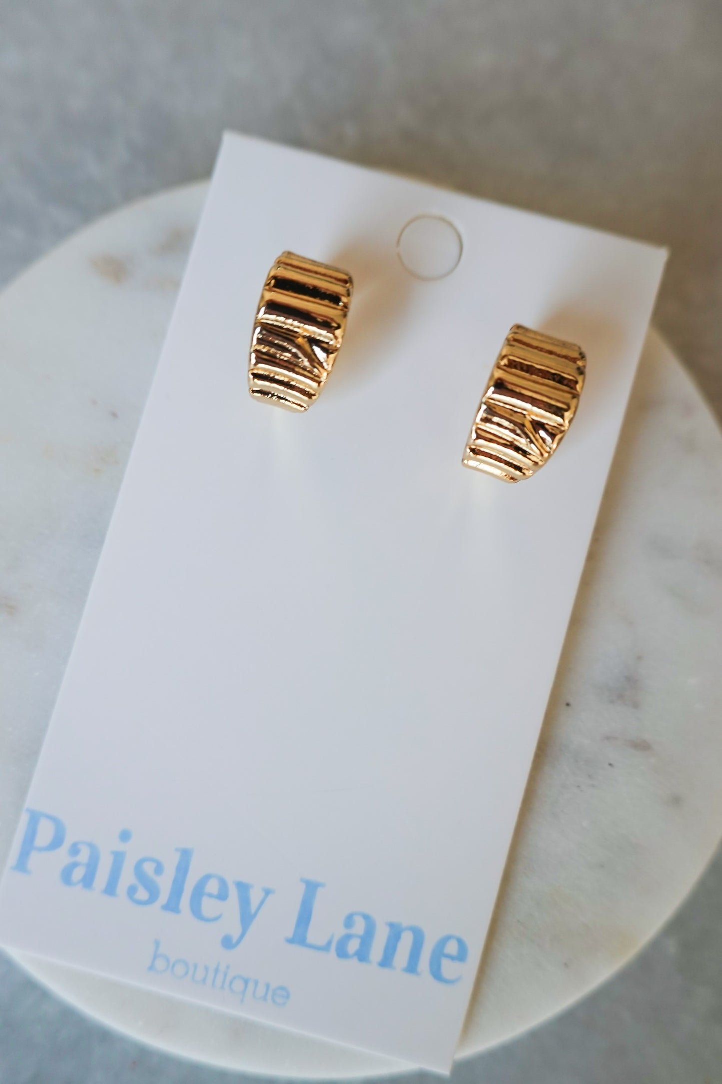 Mini Gold Hoop Earrings