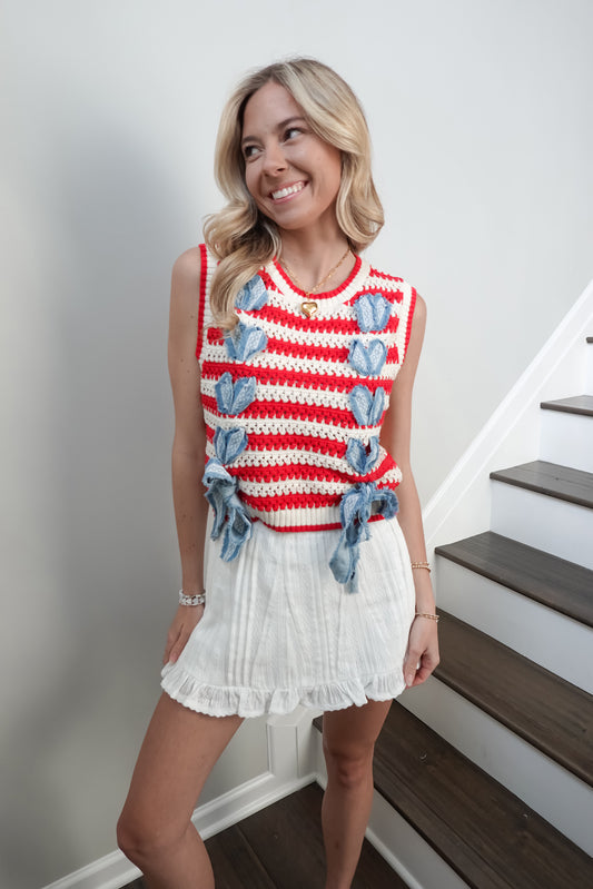 The American Dream Sweater Tank Top