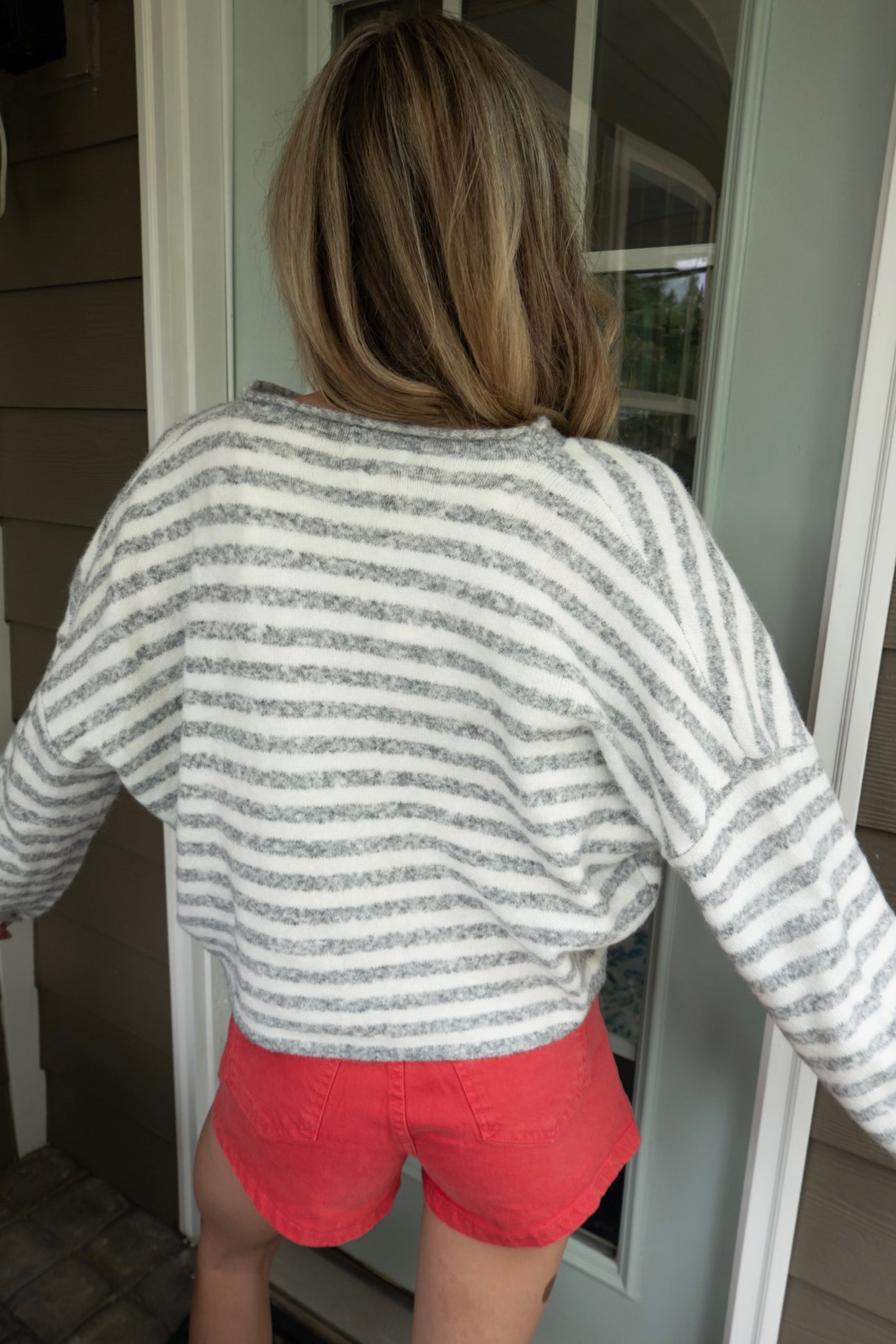 Demi Striped Cardigan