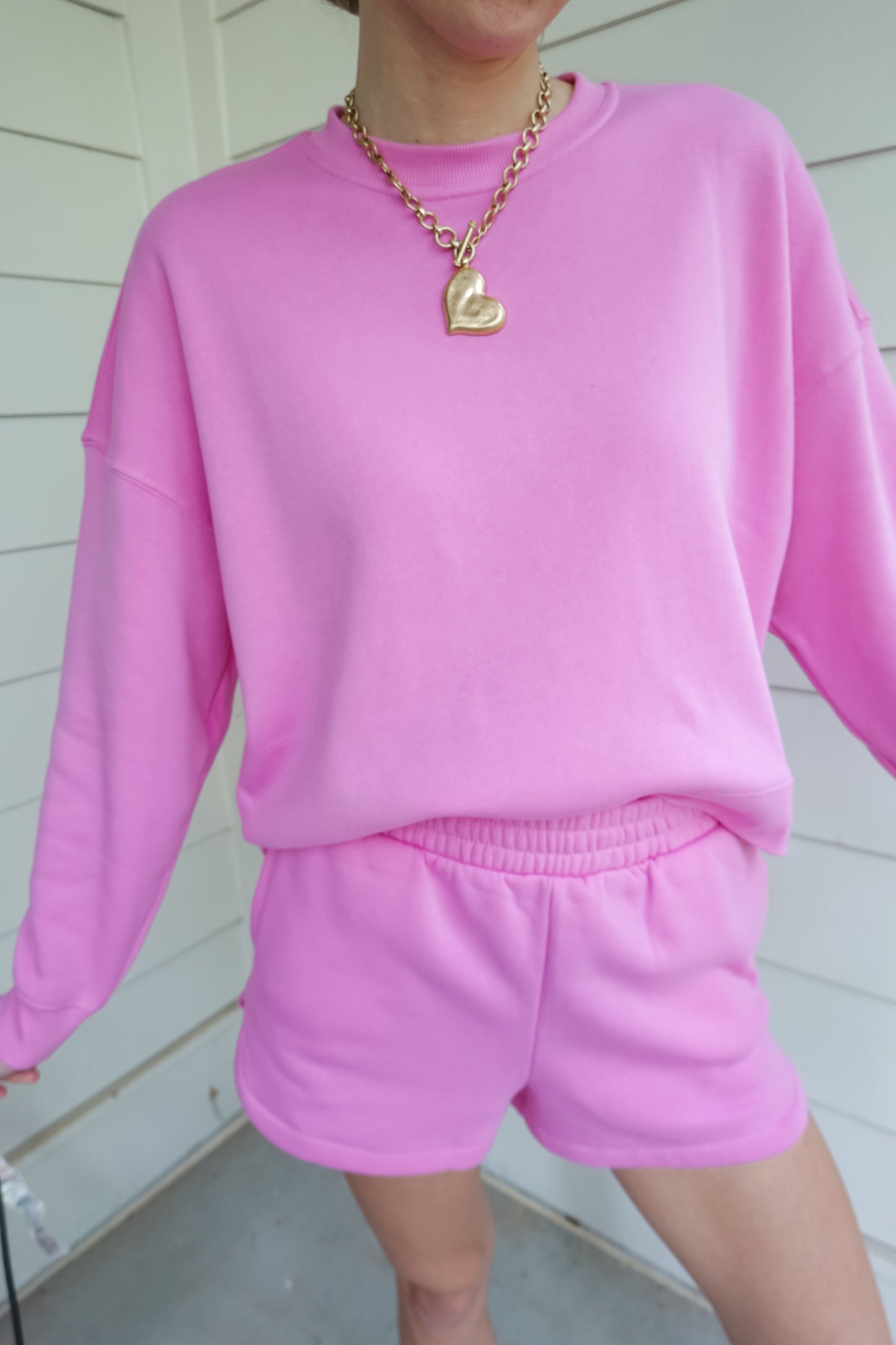 Carlie Short Sweat Set