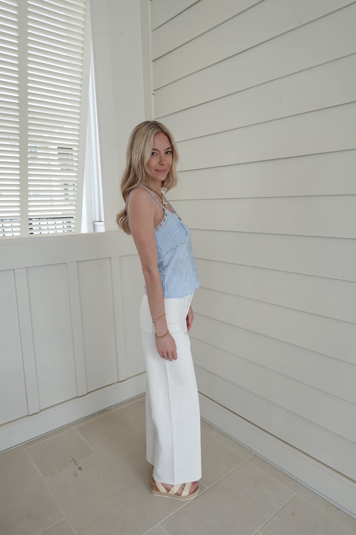 Zoe Straight Wide Leg Pants