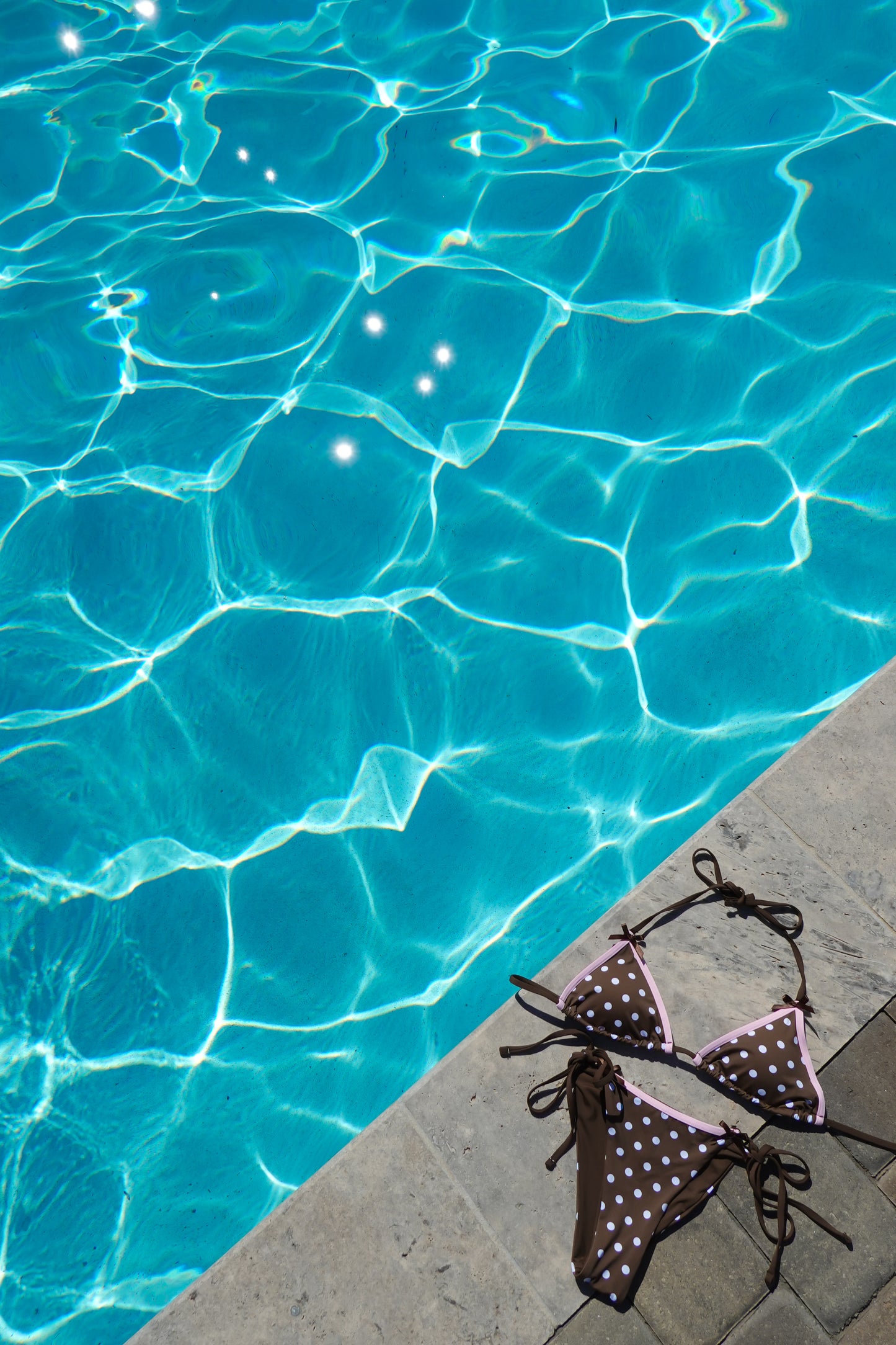 Cafe Polka Bikini Set