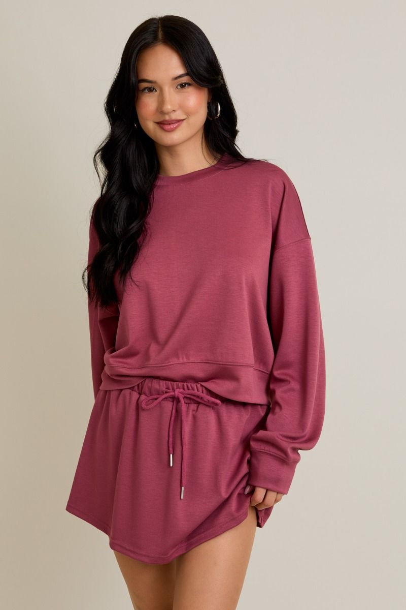 Lula Sweatshirt Skort Set
