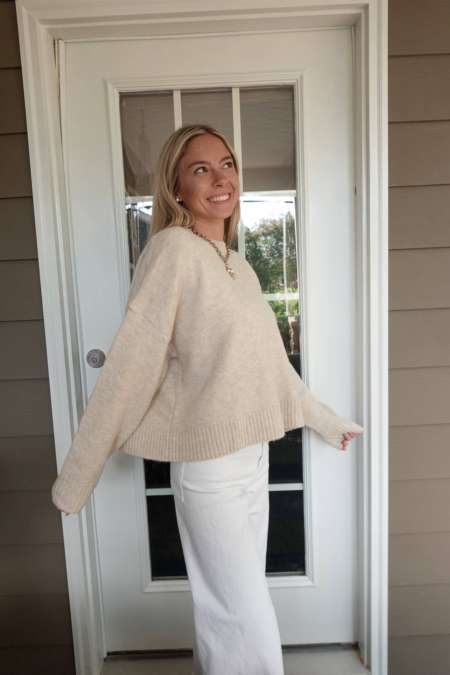 Baylee Bow Sweater