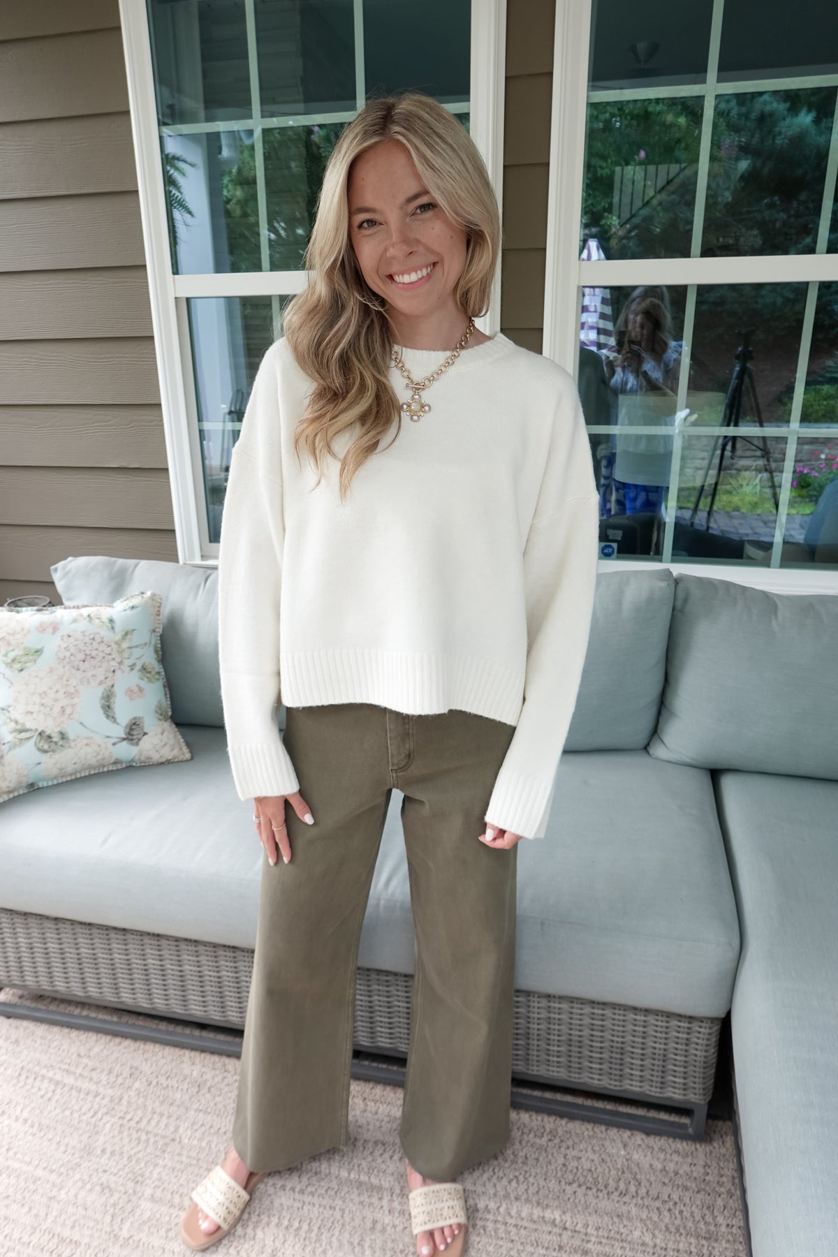 Zoe Straight Wide Leg Pants