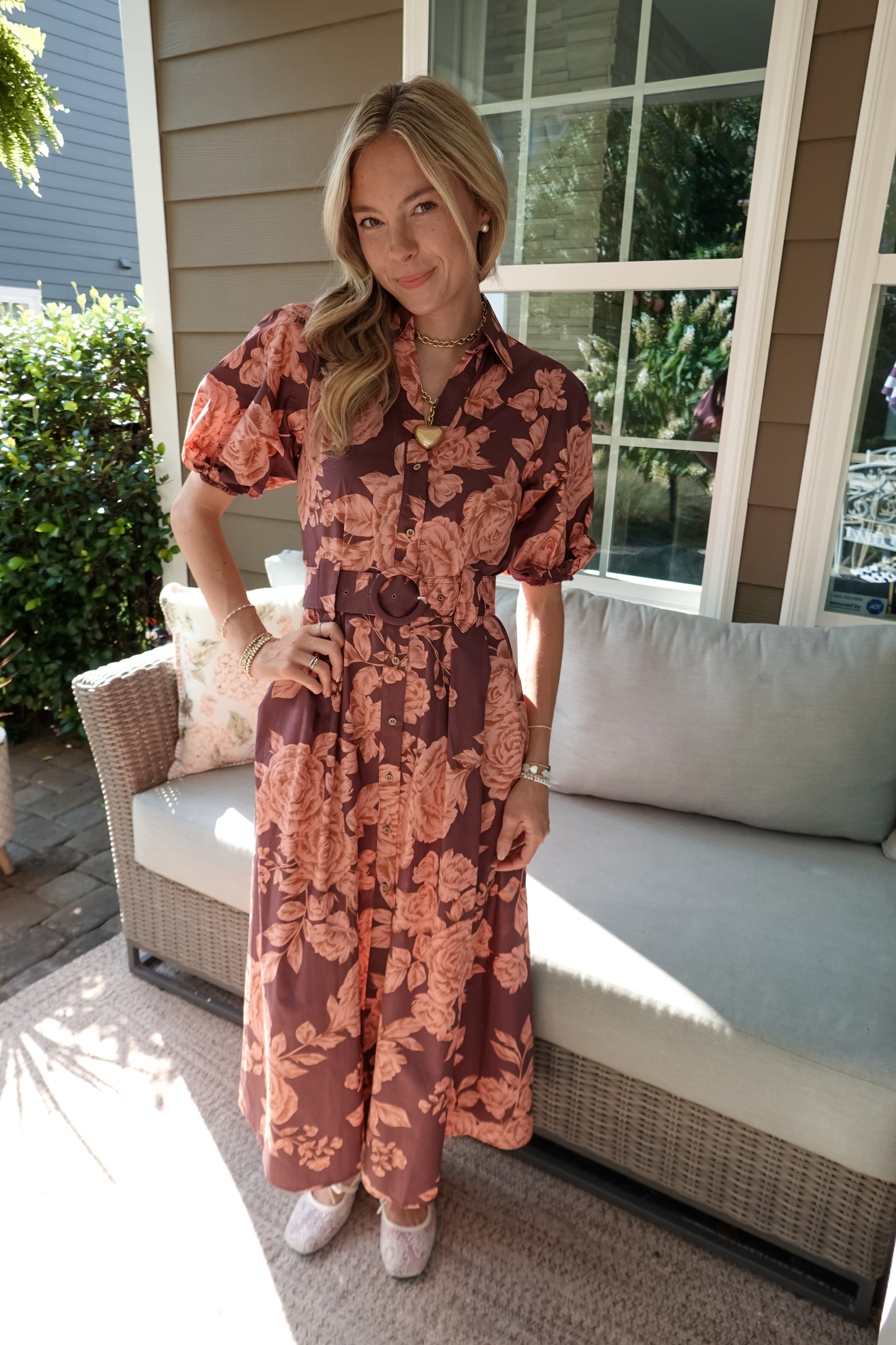 Bea Floral Maxi Dress