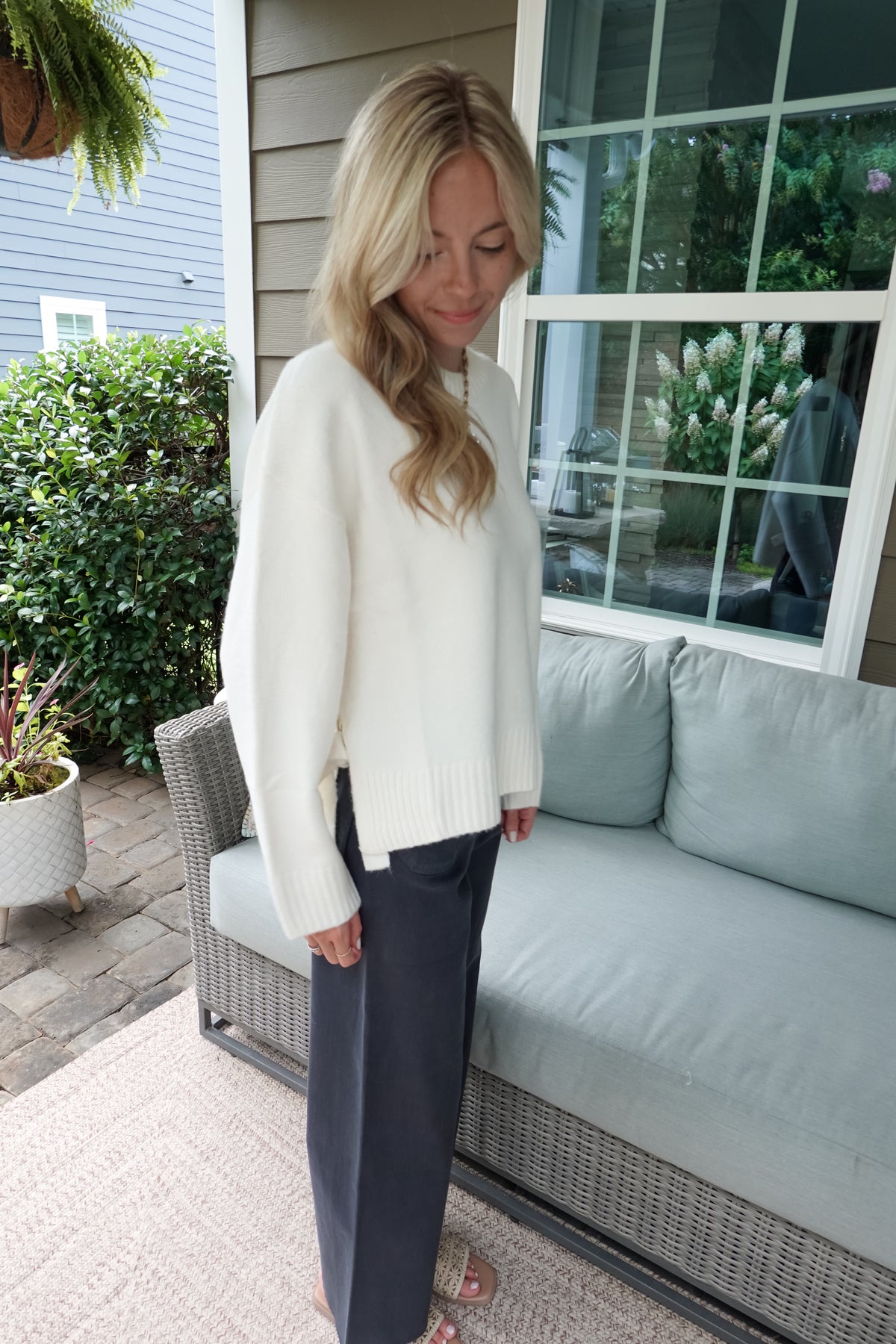 Zoe Straight Wide Leg Pants