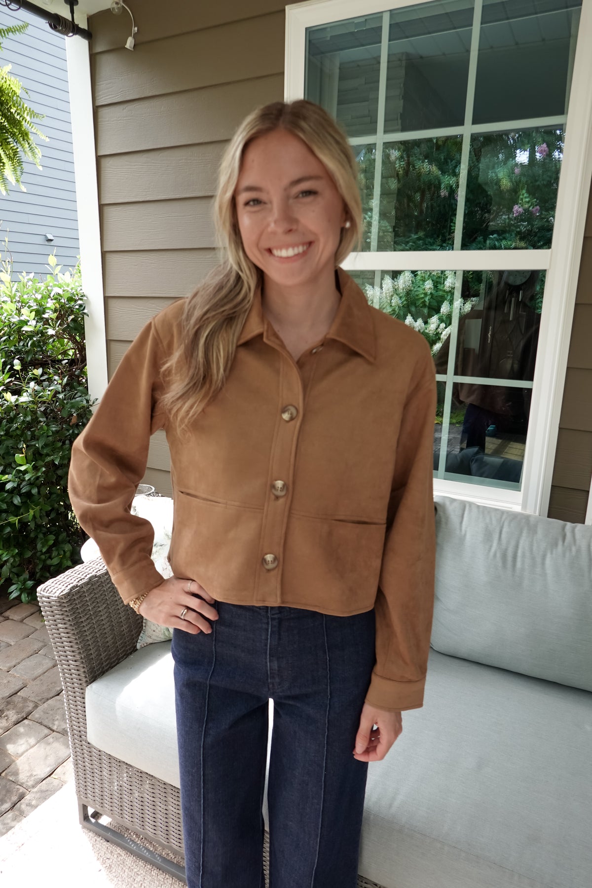Tess Suede Jacket